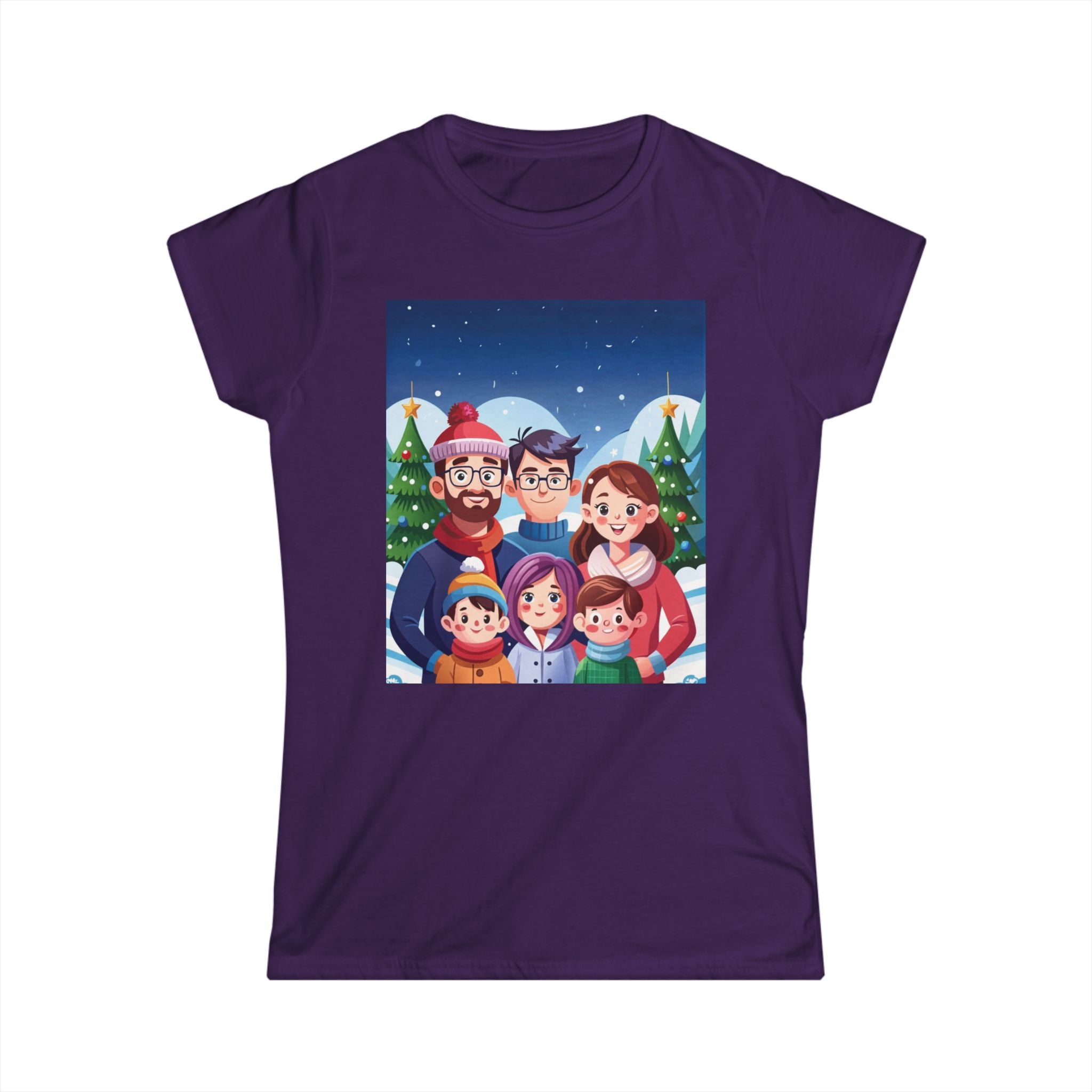 Happy Christmas Day Women's Softstyle Tee