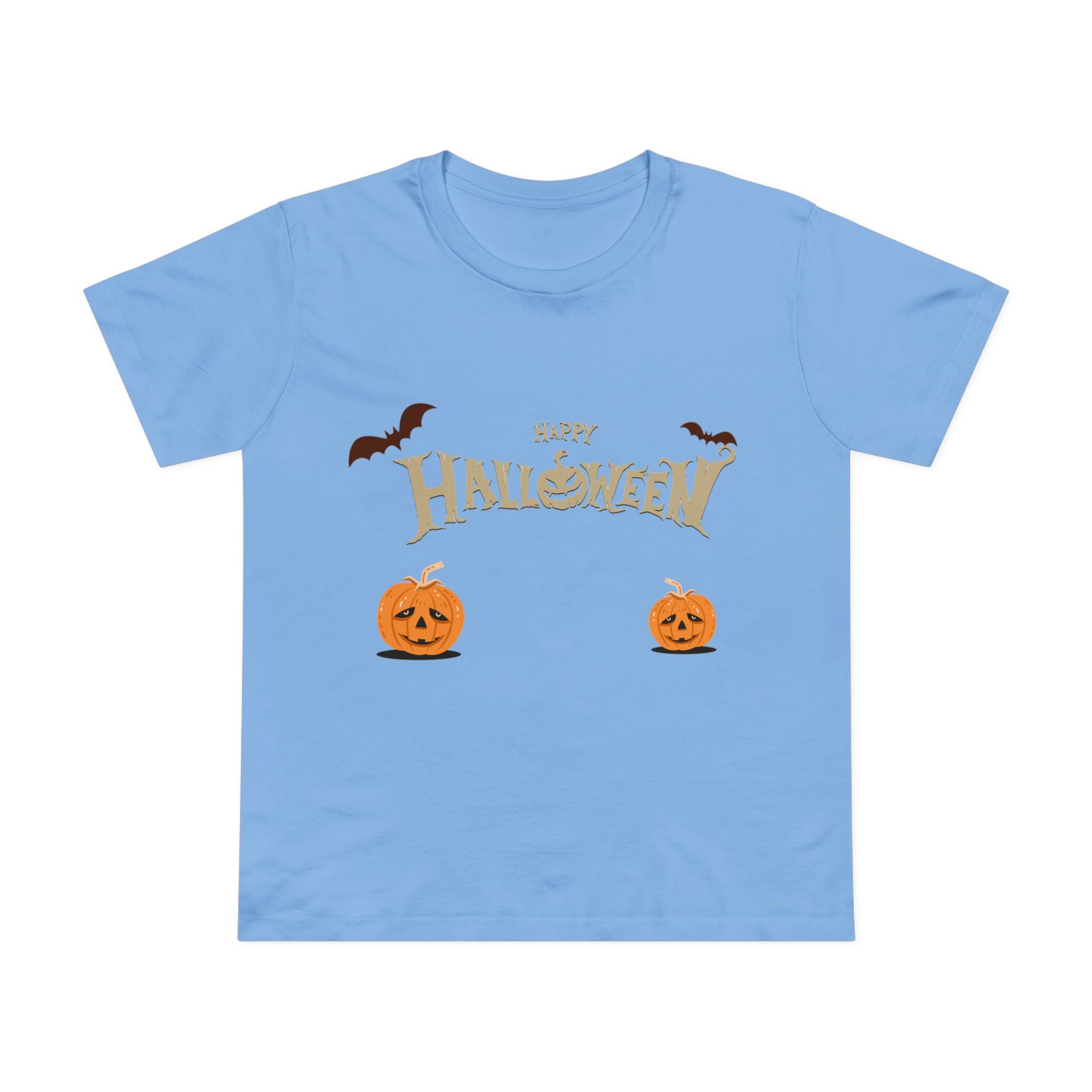 Halloween with Pumpkins | Women’s Maple Tee