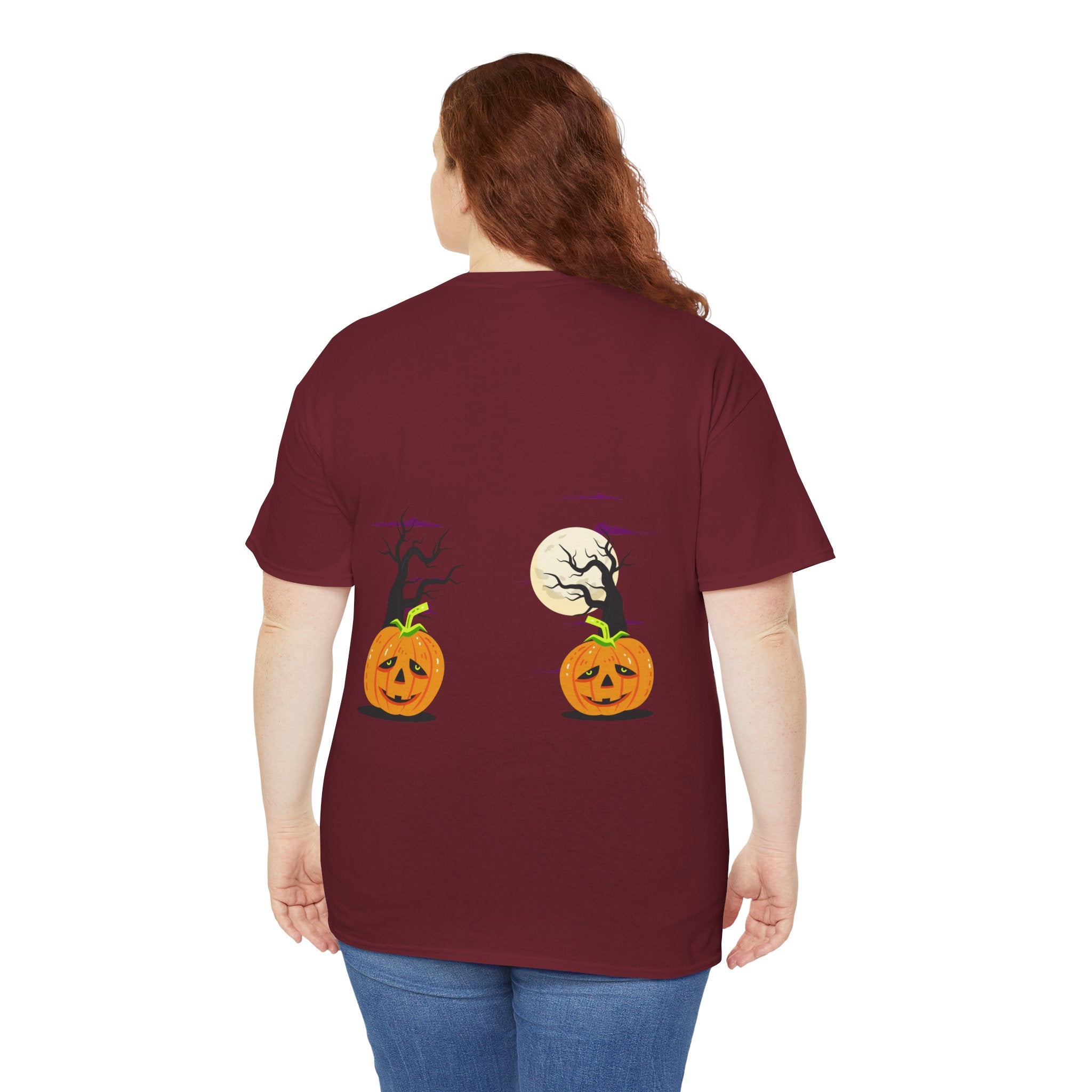 Halloween is Better with Cats | Unisex Heavy Cotton Tee
