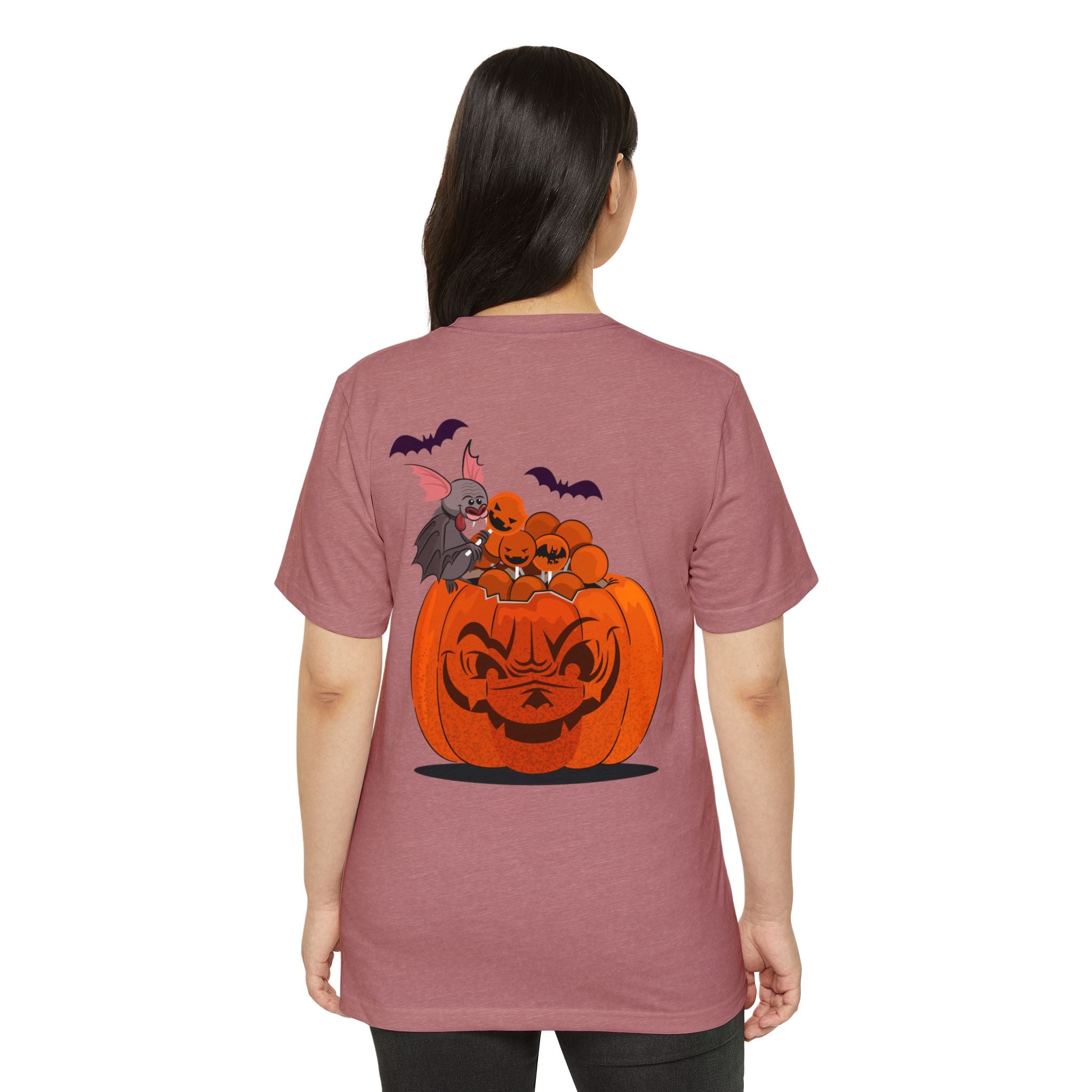 Halloween Trick or Treat | Unisex Recycled Organic T-Shirt