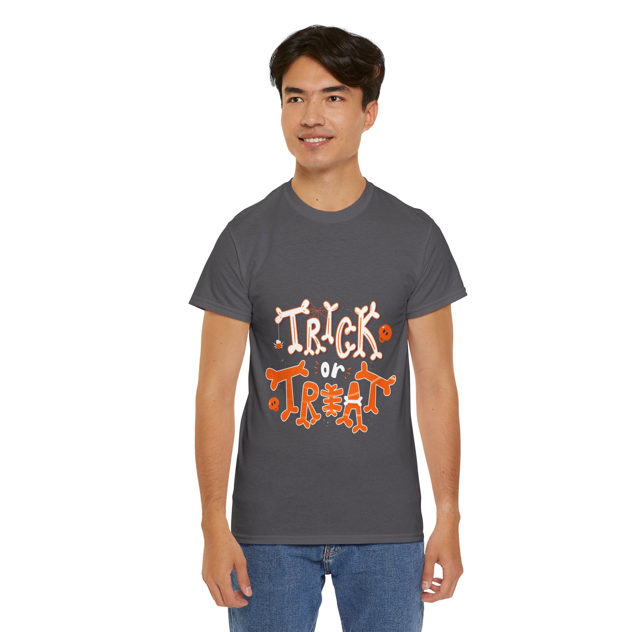 Halloween Trick or Treat | Unisex Heavy Cotton Tee
