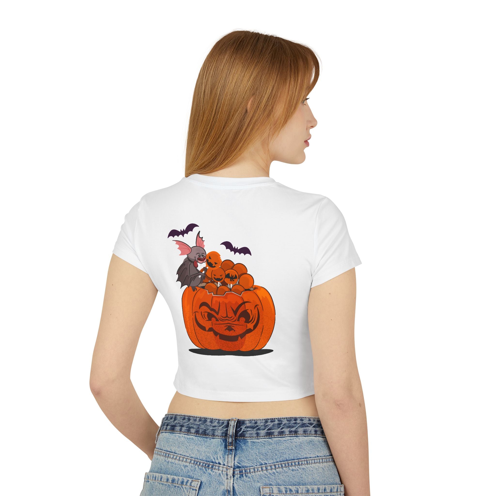 Halloween Trick or Treat | Women's Baby Tee