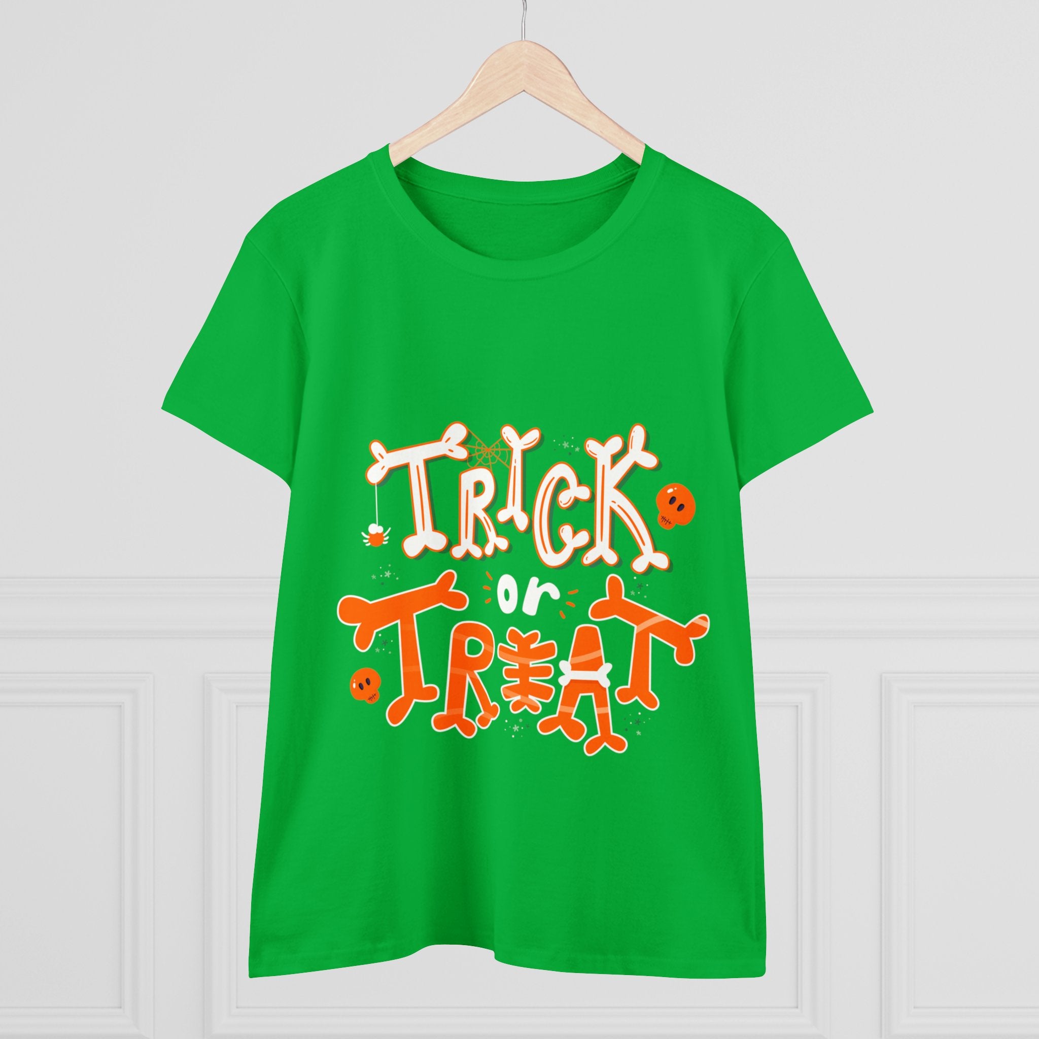 Halloween Trick or Treat | Women's Midweight Cotton Tee