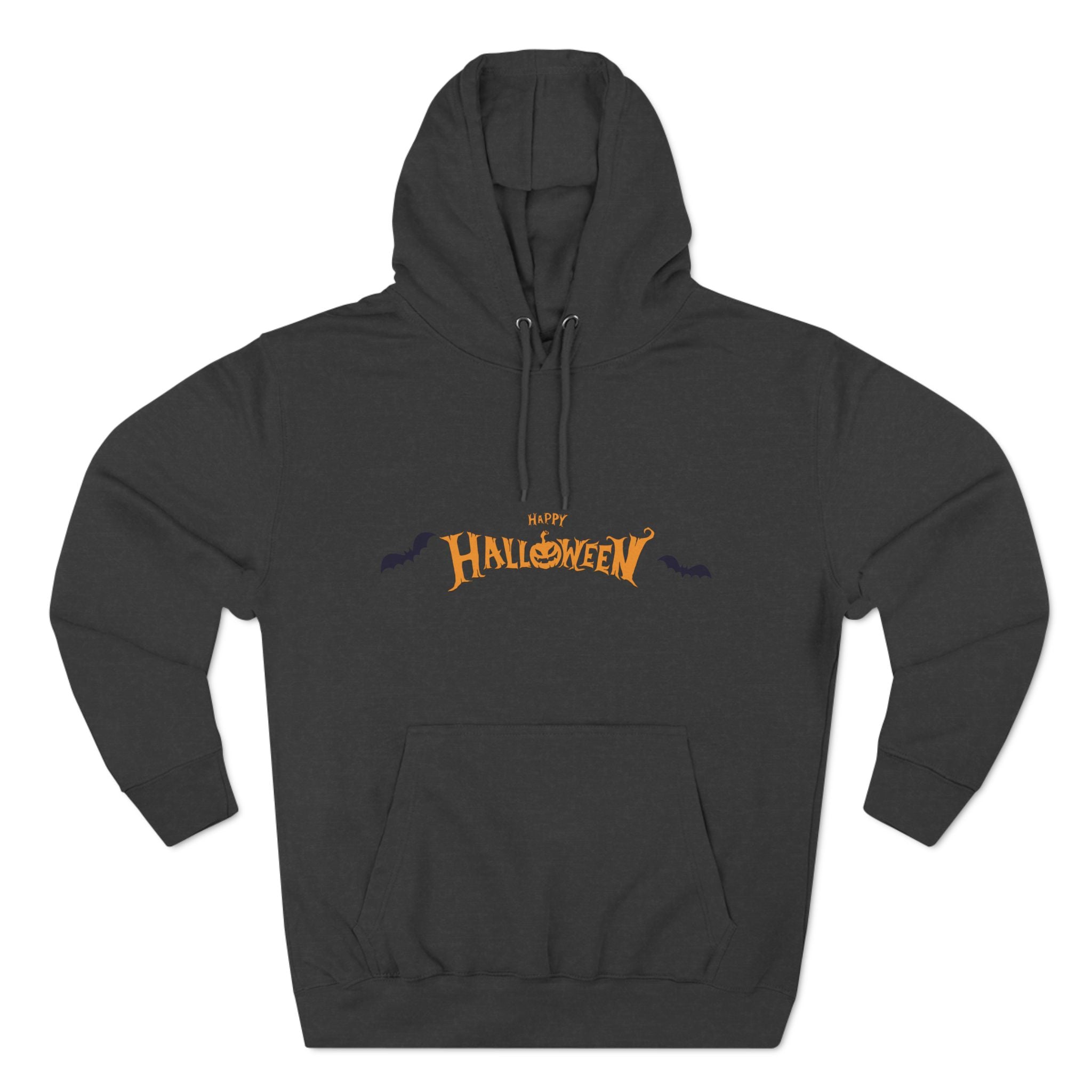 Halloween with Bats | Three-Panel Fleece Hoodie