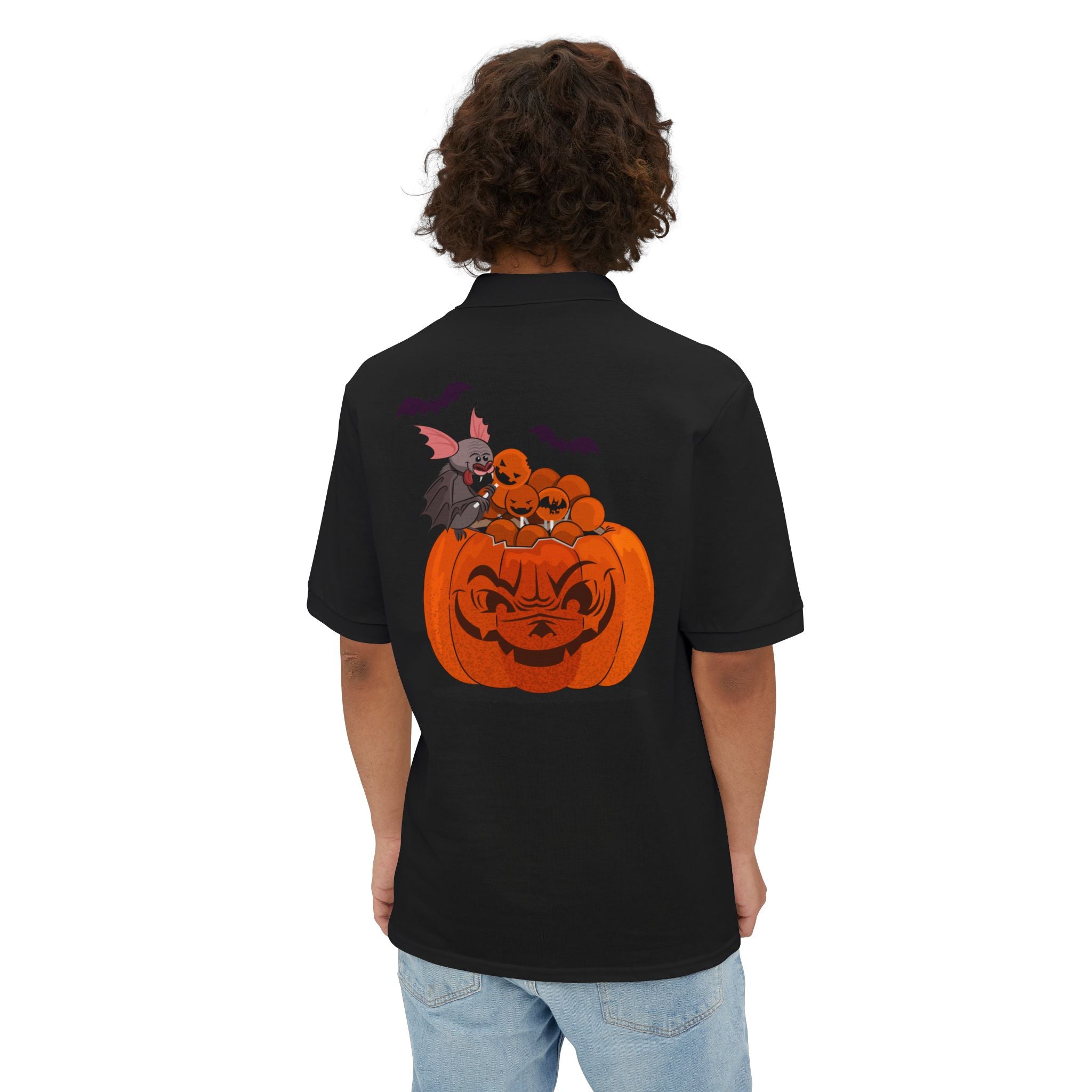 Halloween Trick or Treat | Men's Piqué Polo