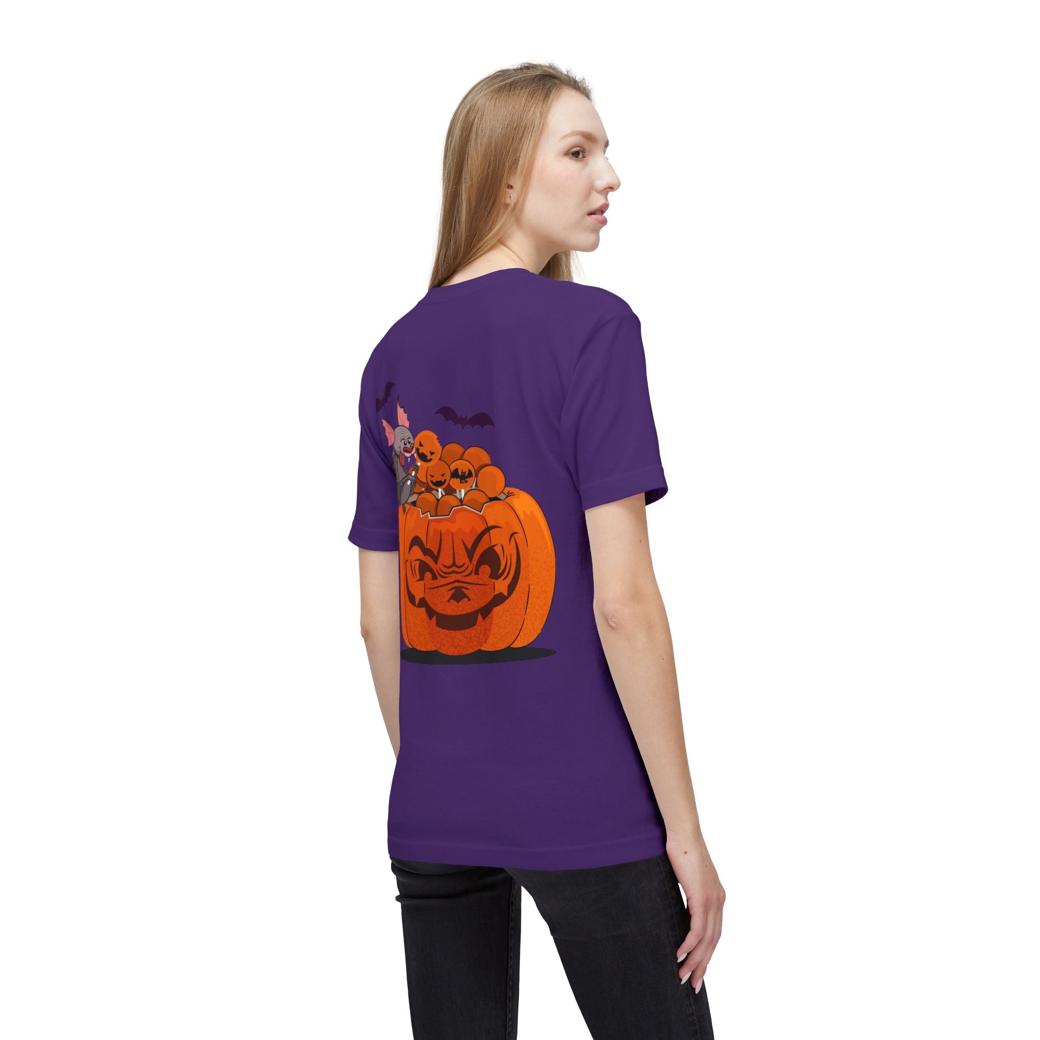 Halloween Trick or Treat | Unisex Midweight T-shirt, Made in US