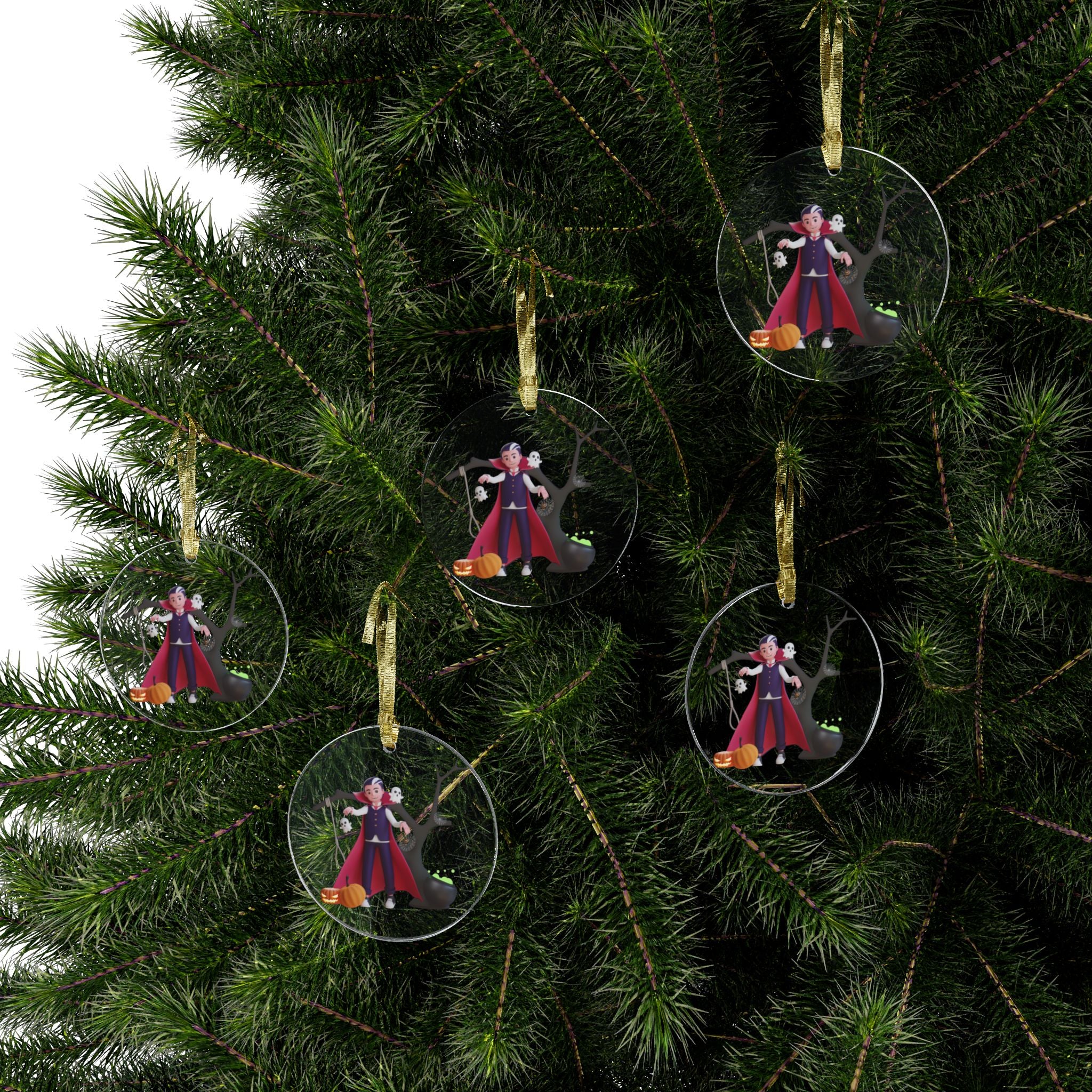 Vampire’s Haunting Halloween | Acrylic Ornaments