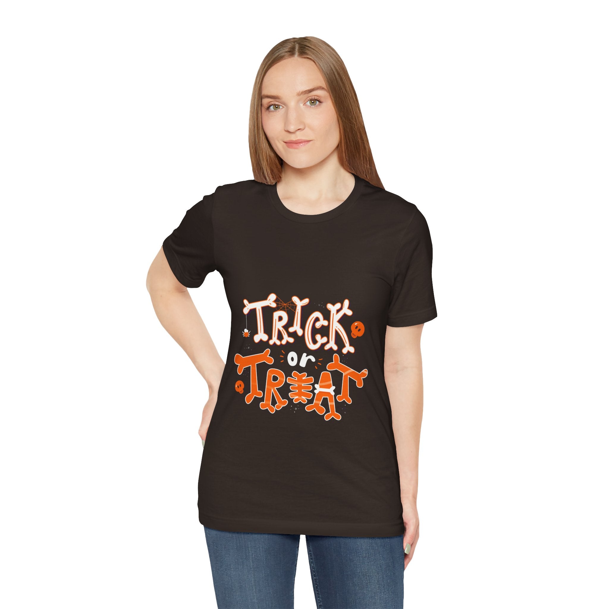Halloween Trick or Treat  | Unisex Jersey Short Sleeve Tee