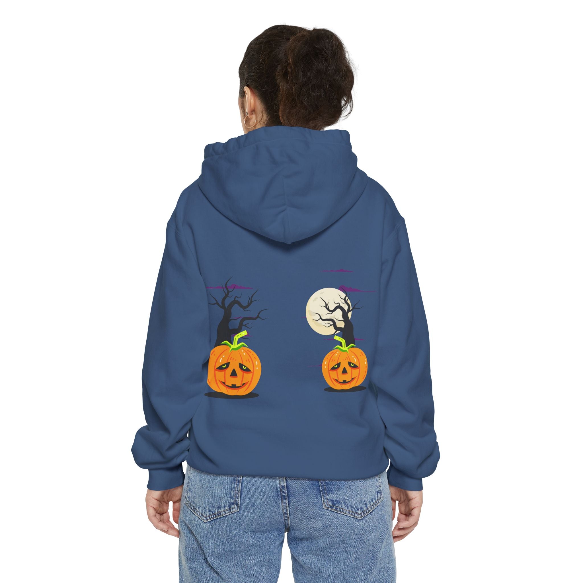Halloween is Better with Cats | Unisex Garment-Dyed Hoodie