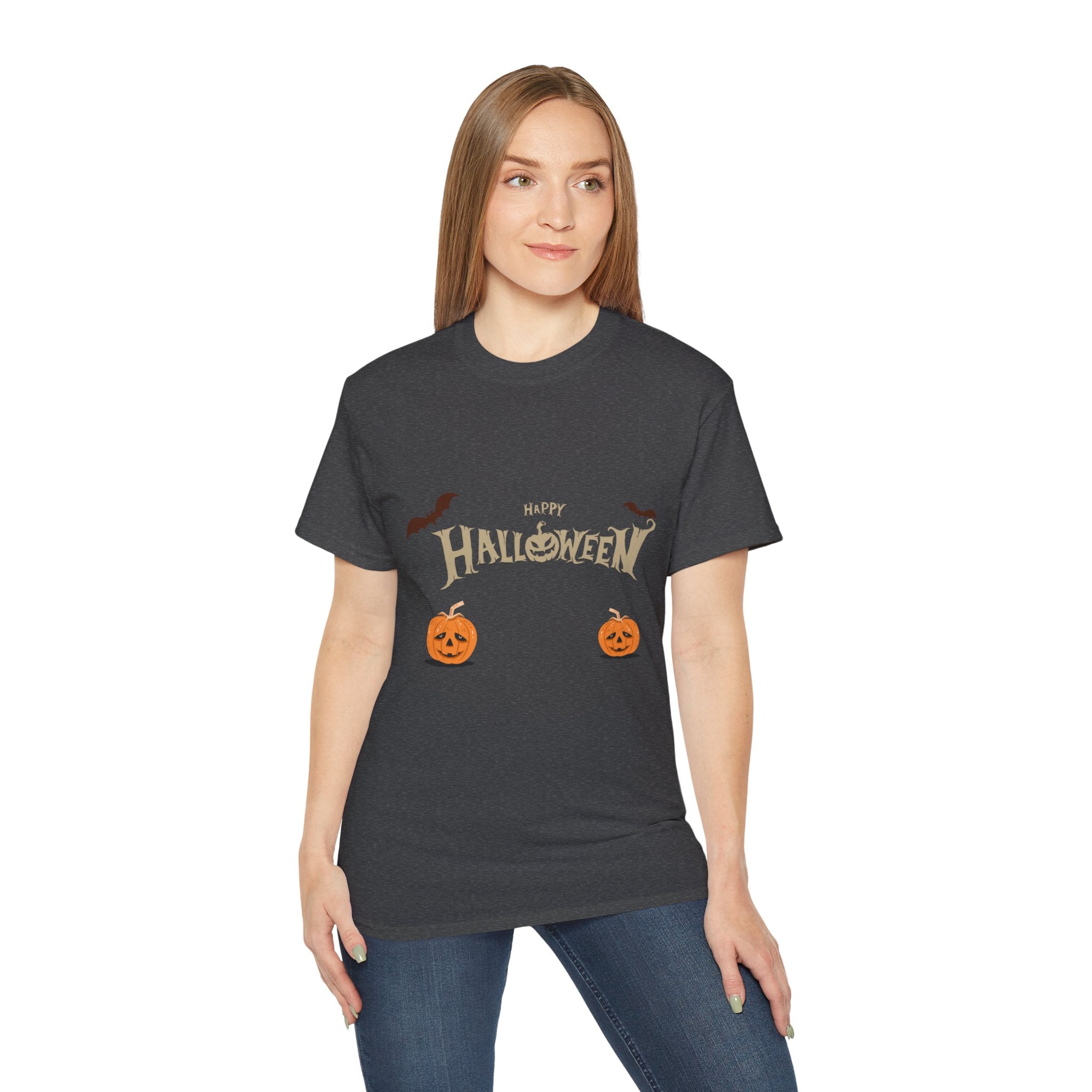 Halloween with Pumpkins | Unisex Ultra Cotton Tee