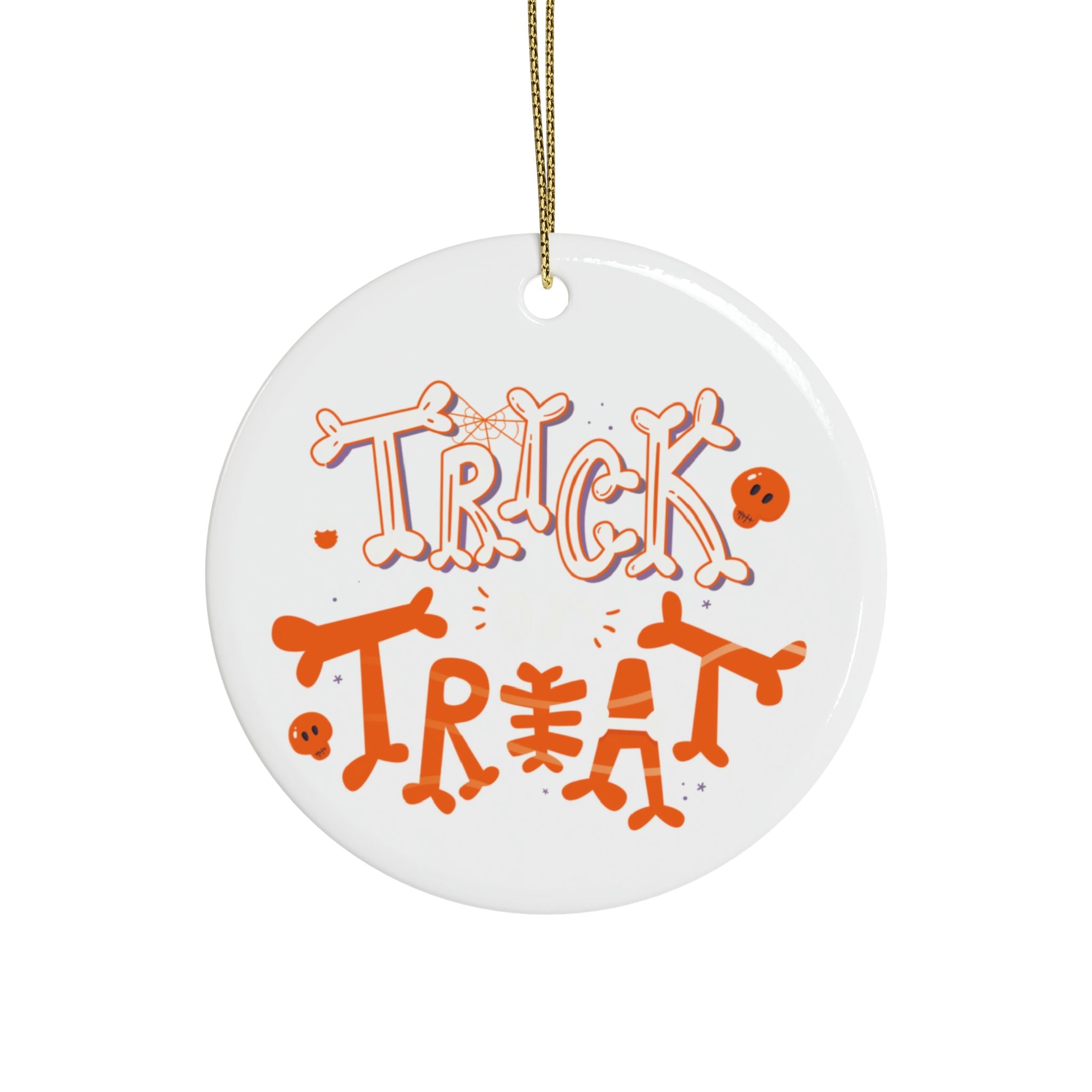 Halloween Trick or Treat | Ceramic Ornaments