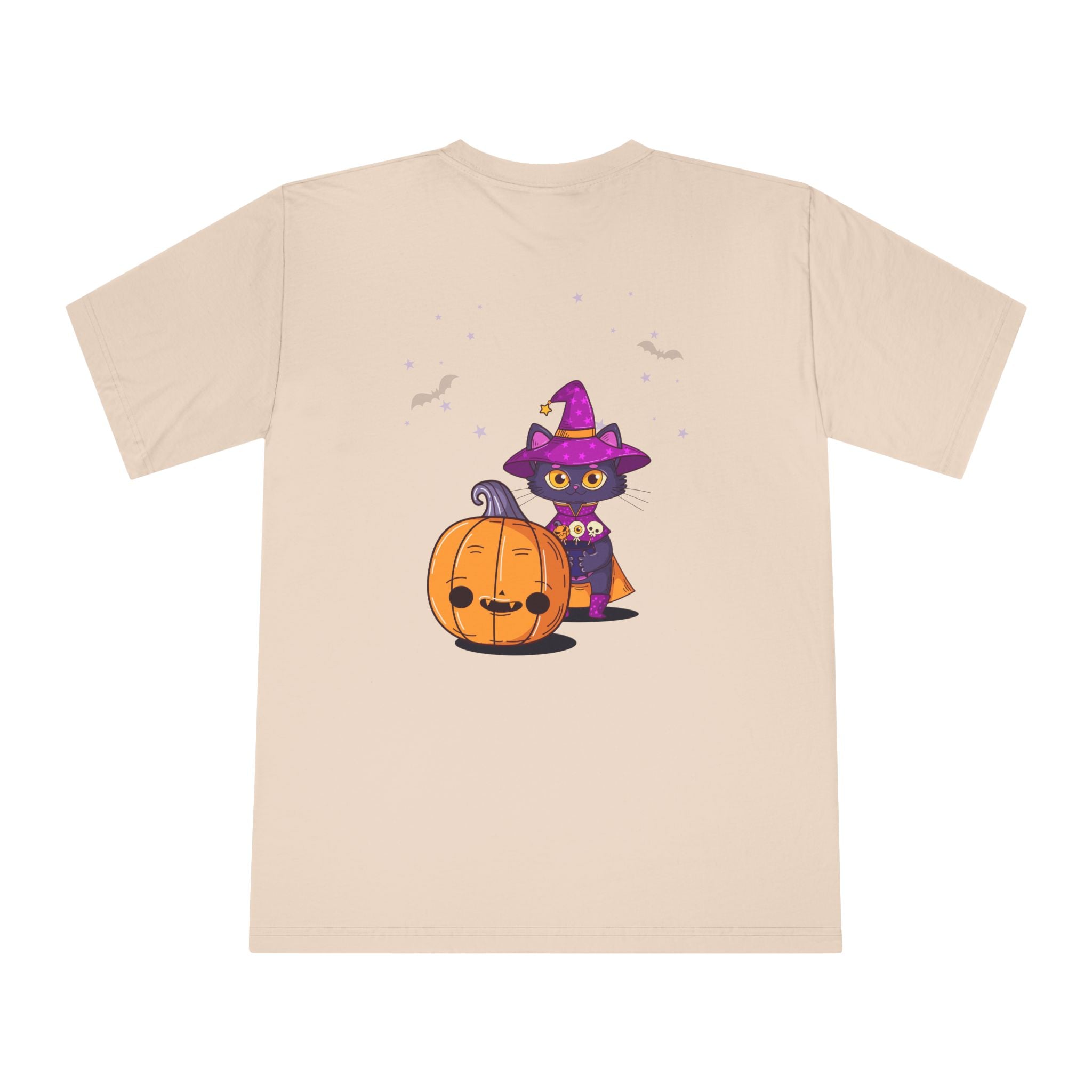 Halloween with Witch's Cats | Unisex Classic Crewneck T-Shirt