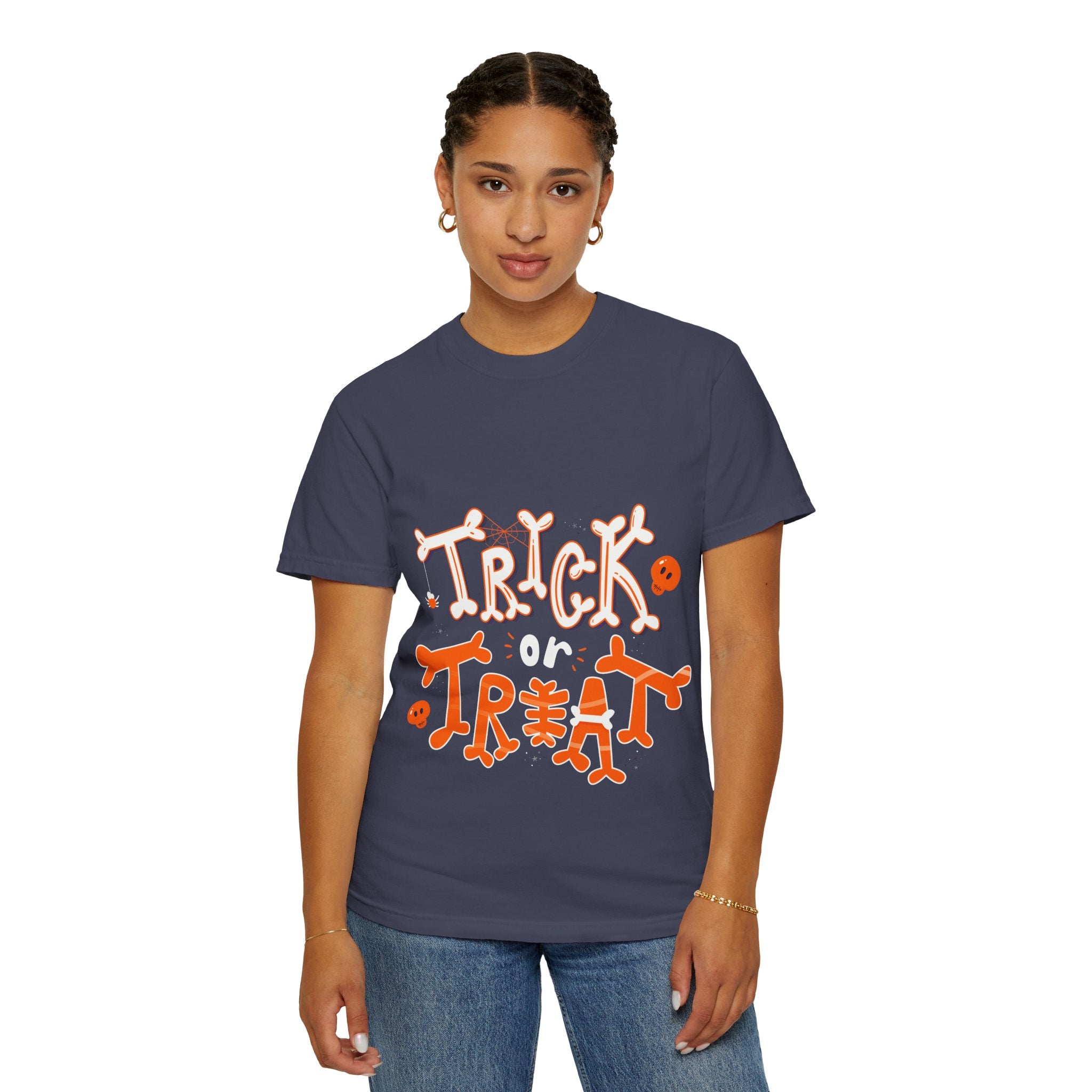 Halloween Trick or Treat  | Unisex Garment-Dyed T-shirt