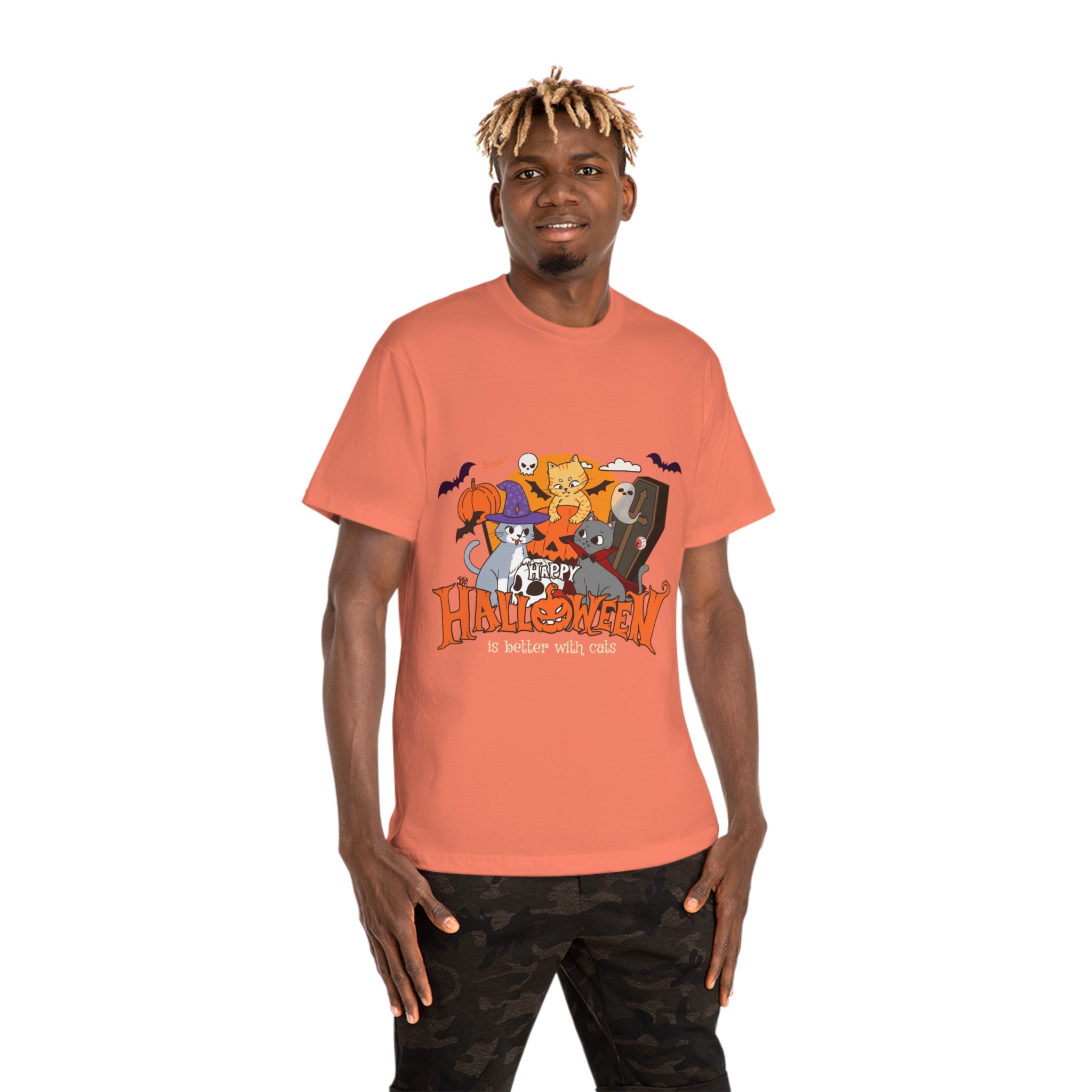 Halloween is Better with Cats | Unisex Hammer™ T-shirt
