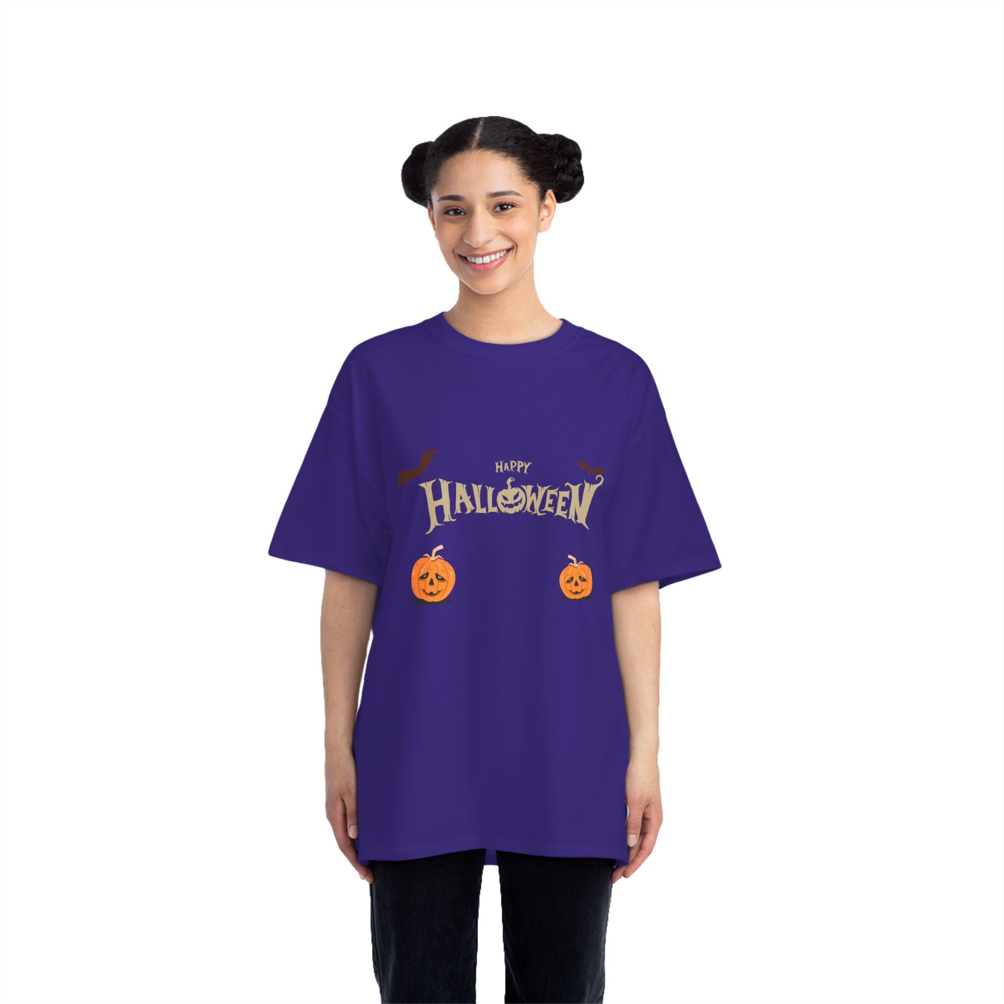Halloween with Pumpkins | Beefy-T®  Short-Sleeve T-Shirt