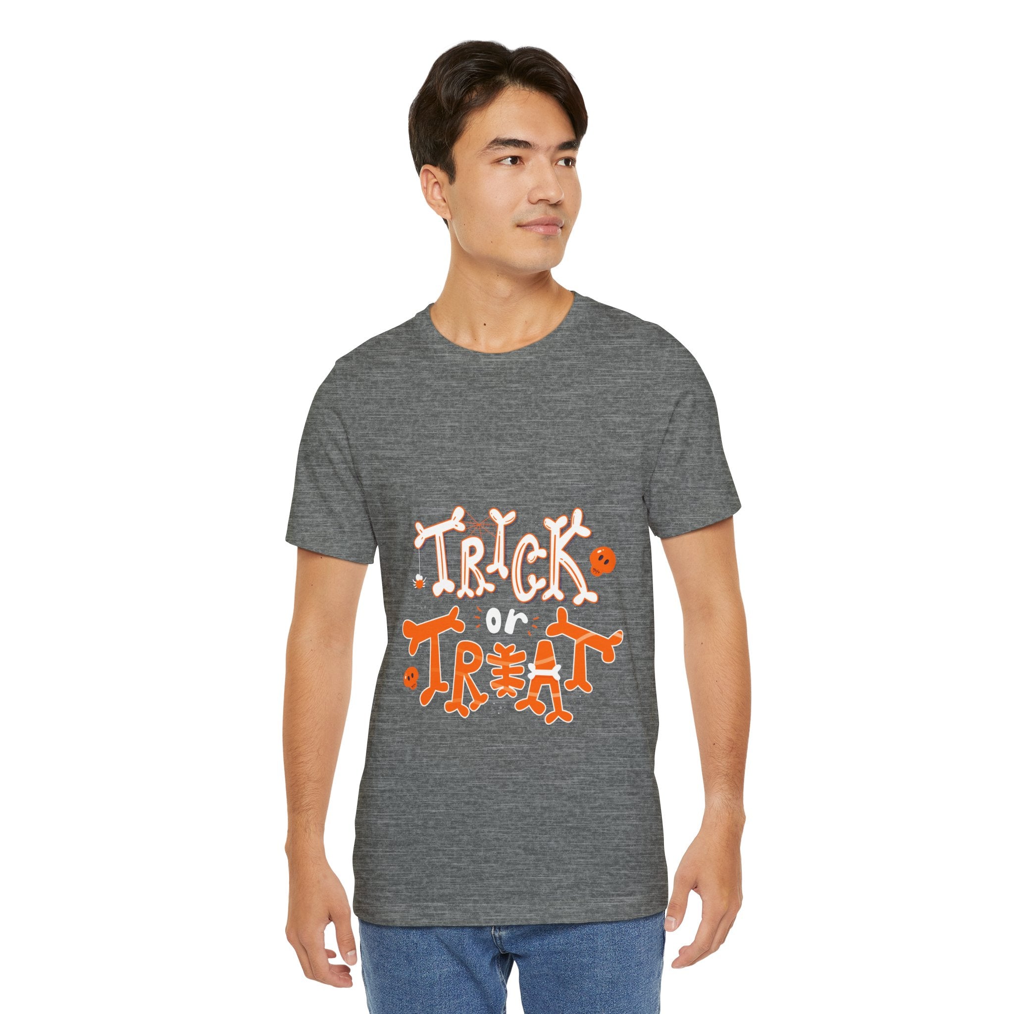 Halloween Trick or Treat  | Unisex Jersey Short Sleeve Tee