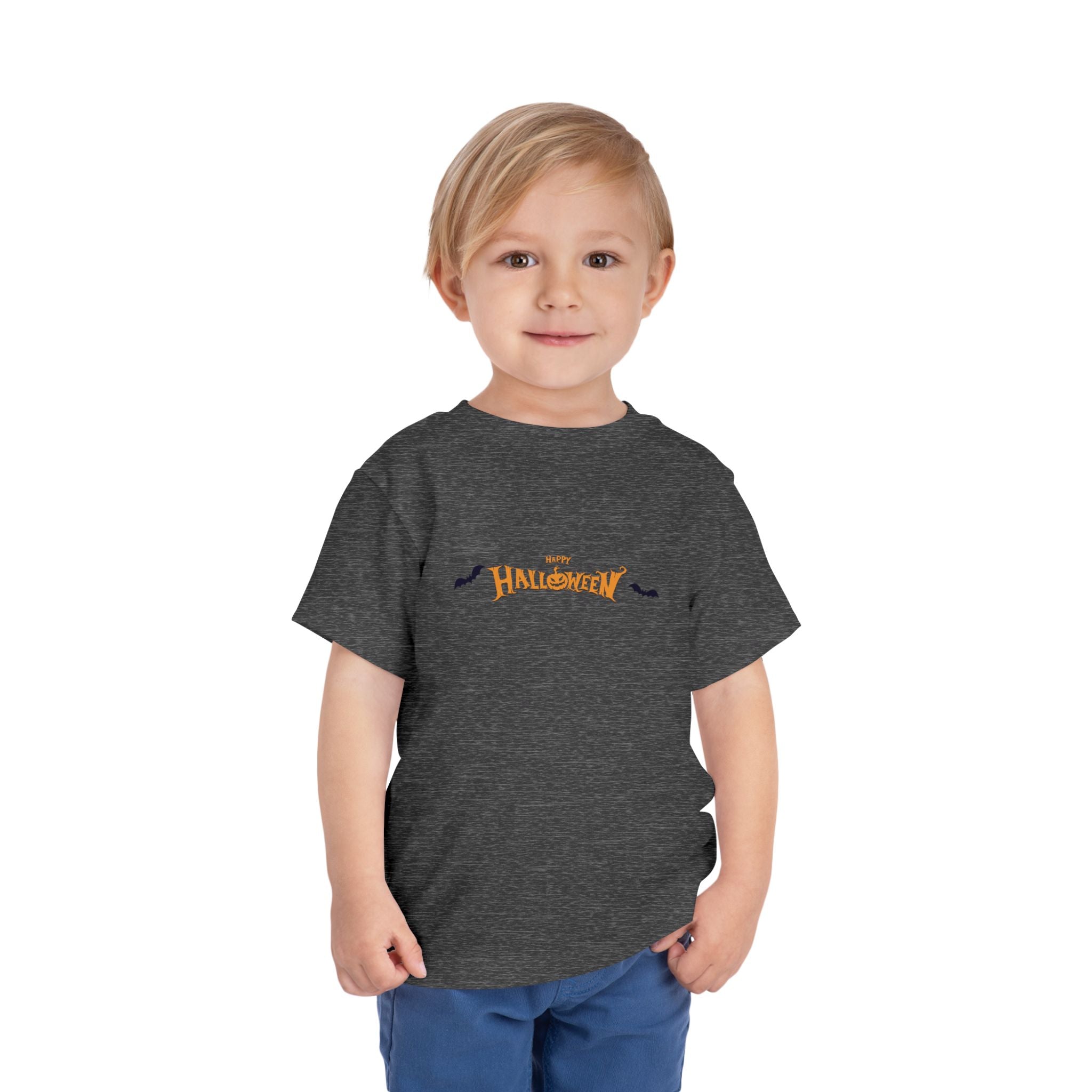Halloween with Bats | Toddler Short Sleeve Tee