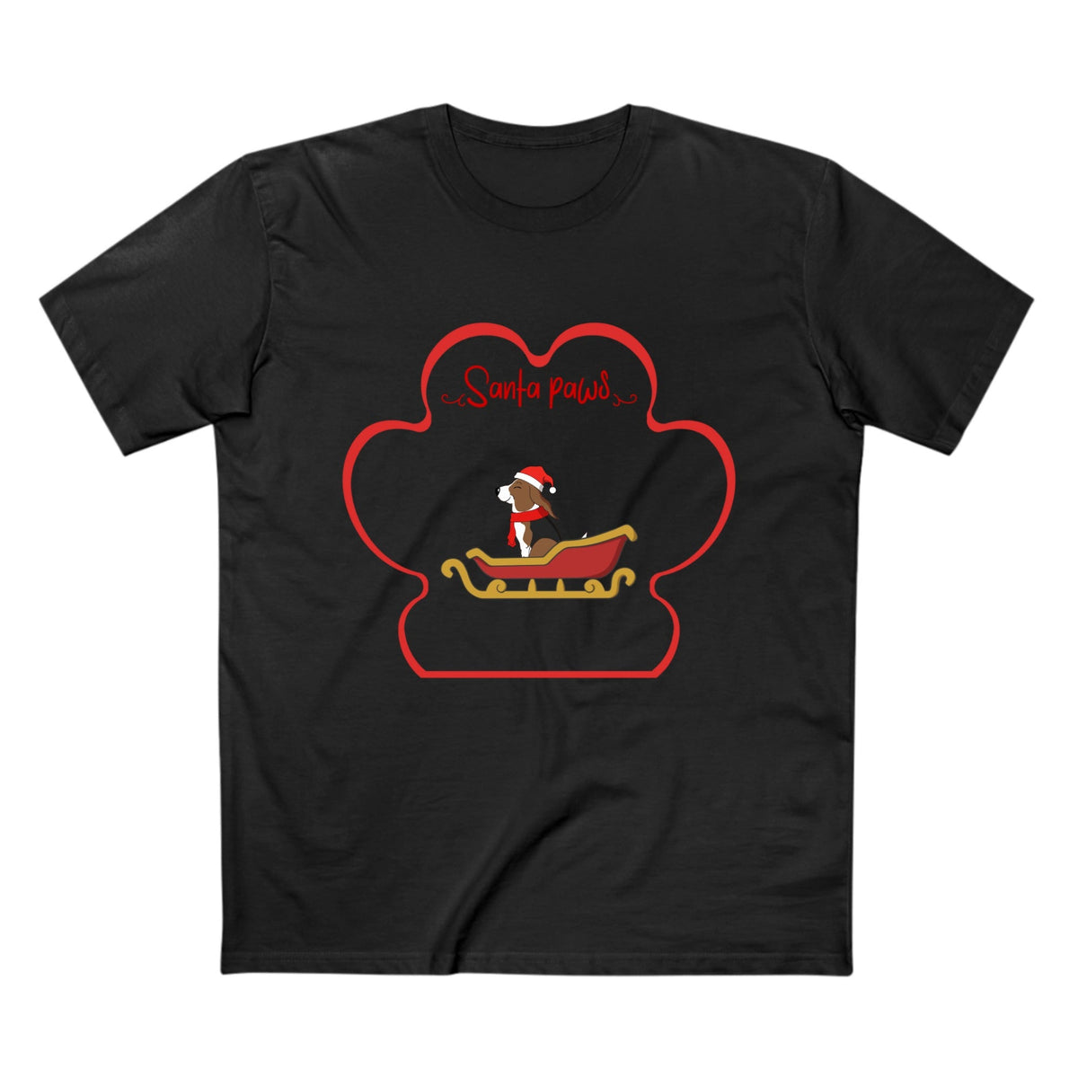 Santa Paws | Men's Staple Tee