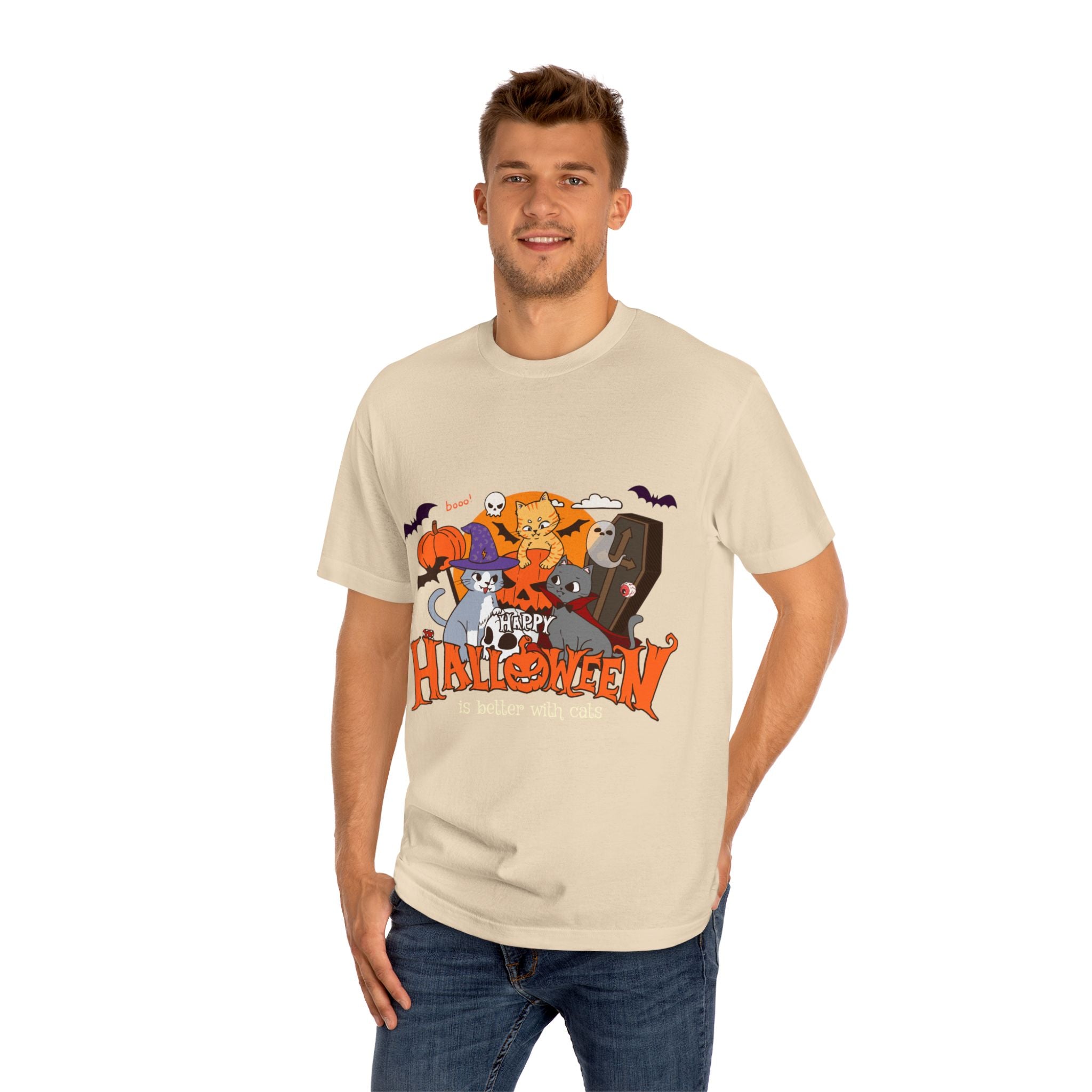Halloween is Better with Cats | Unisex Classic Tee