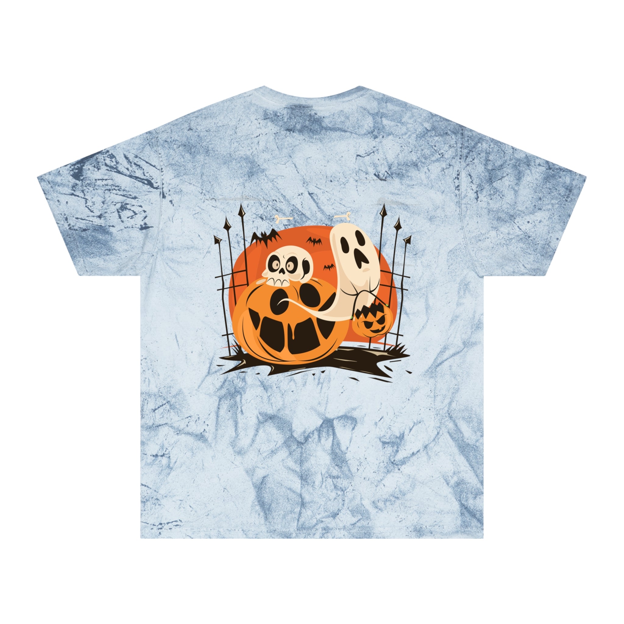 Halloween with Pumpkins | Unisex Color Blast T-Shirt