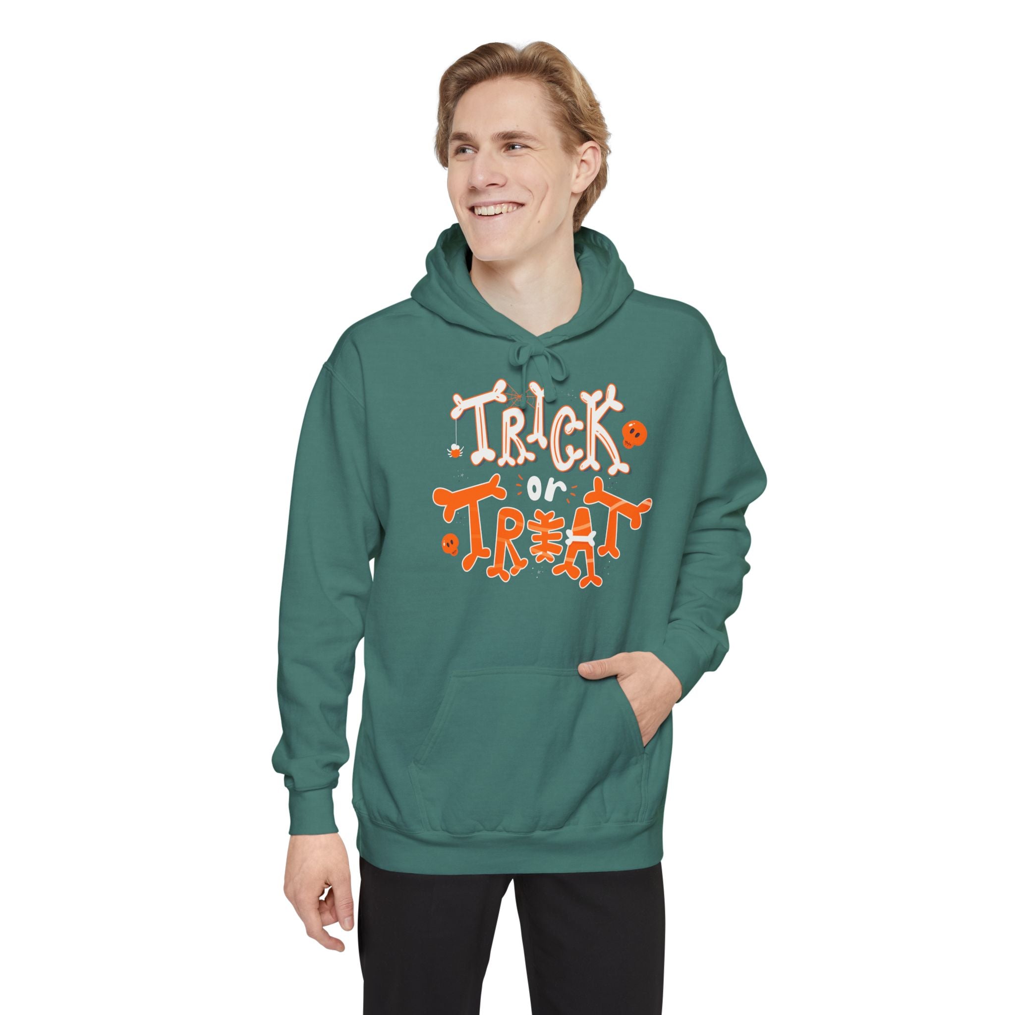 Halloween Trick or Treat | Unisex Garment-Dyed Hoodie