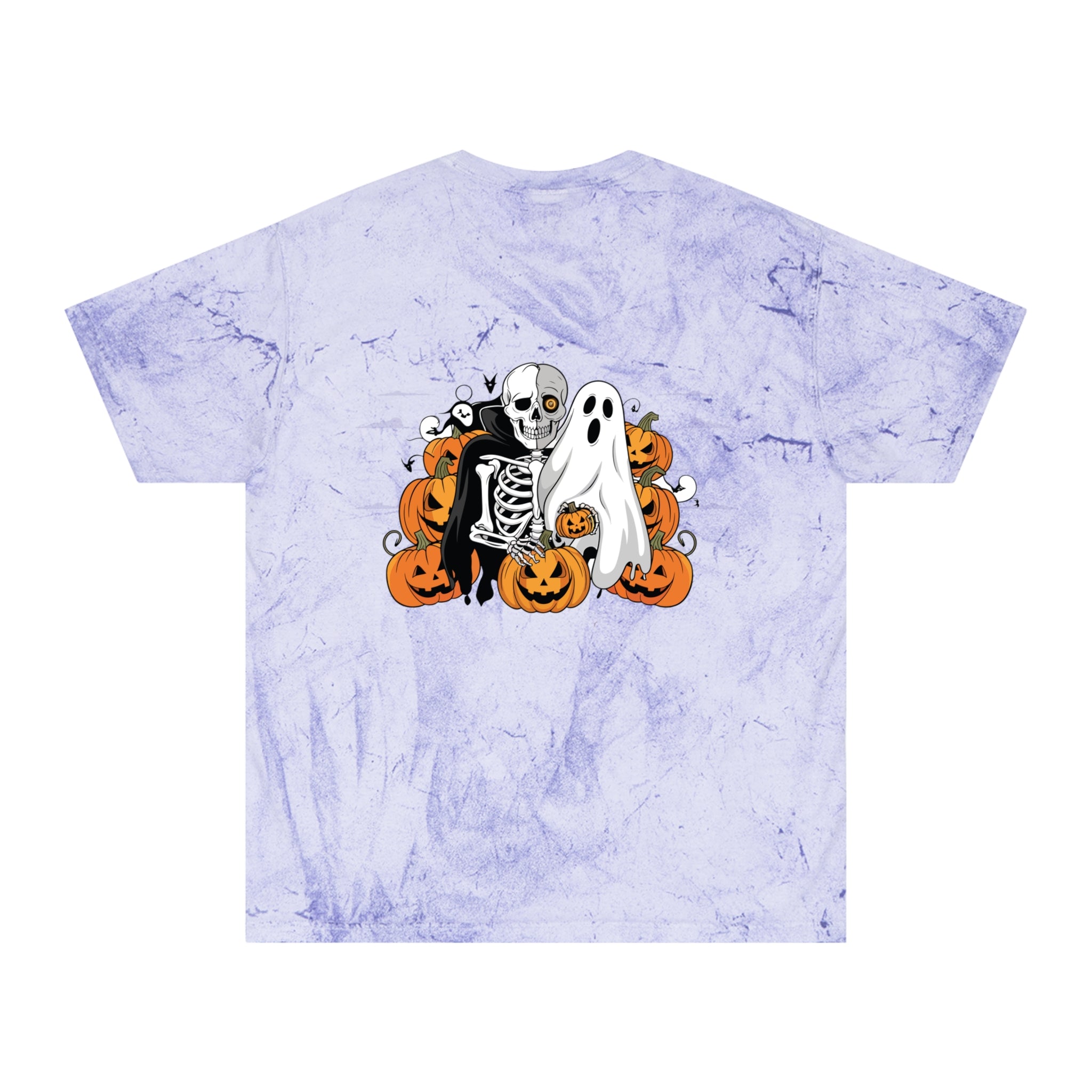 Halloween with Bats | Unisex Color Blast T-Shirt