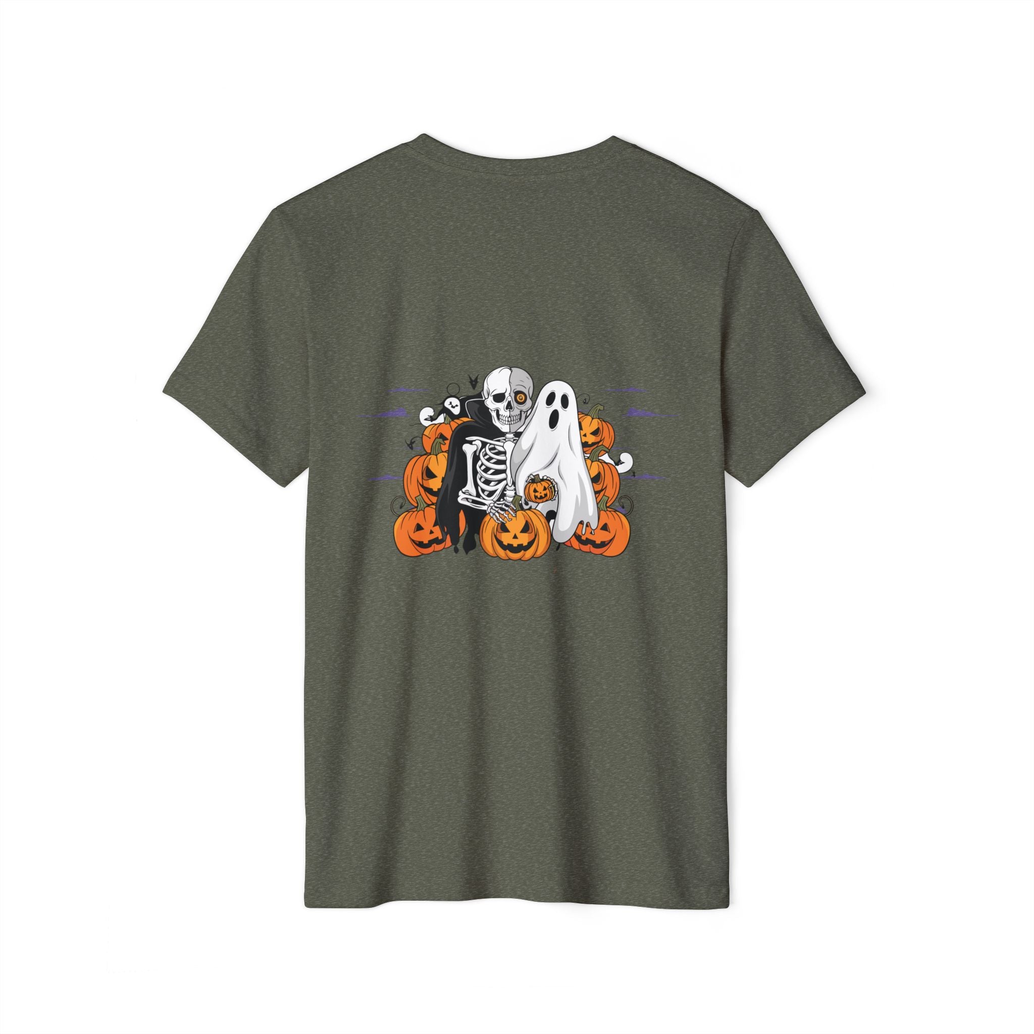 Halloween with Bats | Unisex Recycled Organic T-Shirt