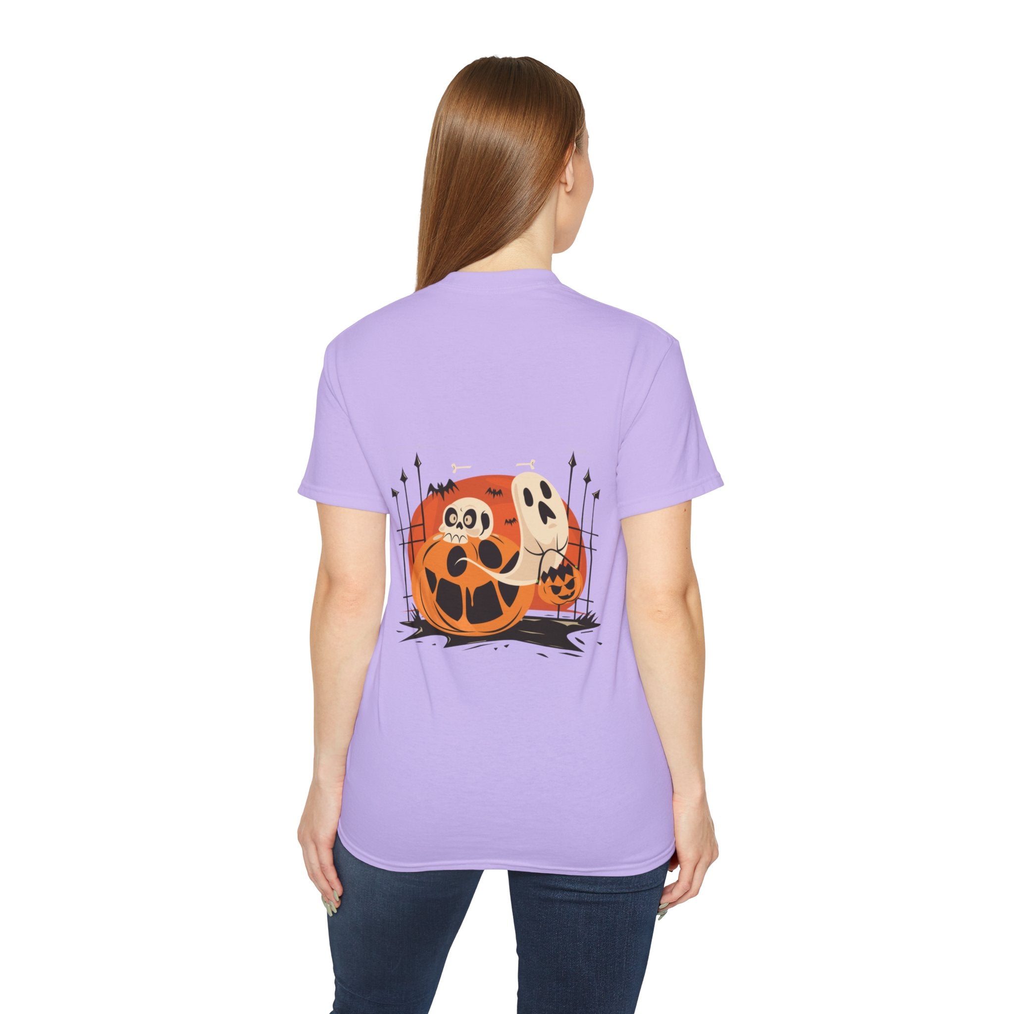 Halloween with Pumpkins | Unisex Ultra Cotton Tee