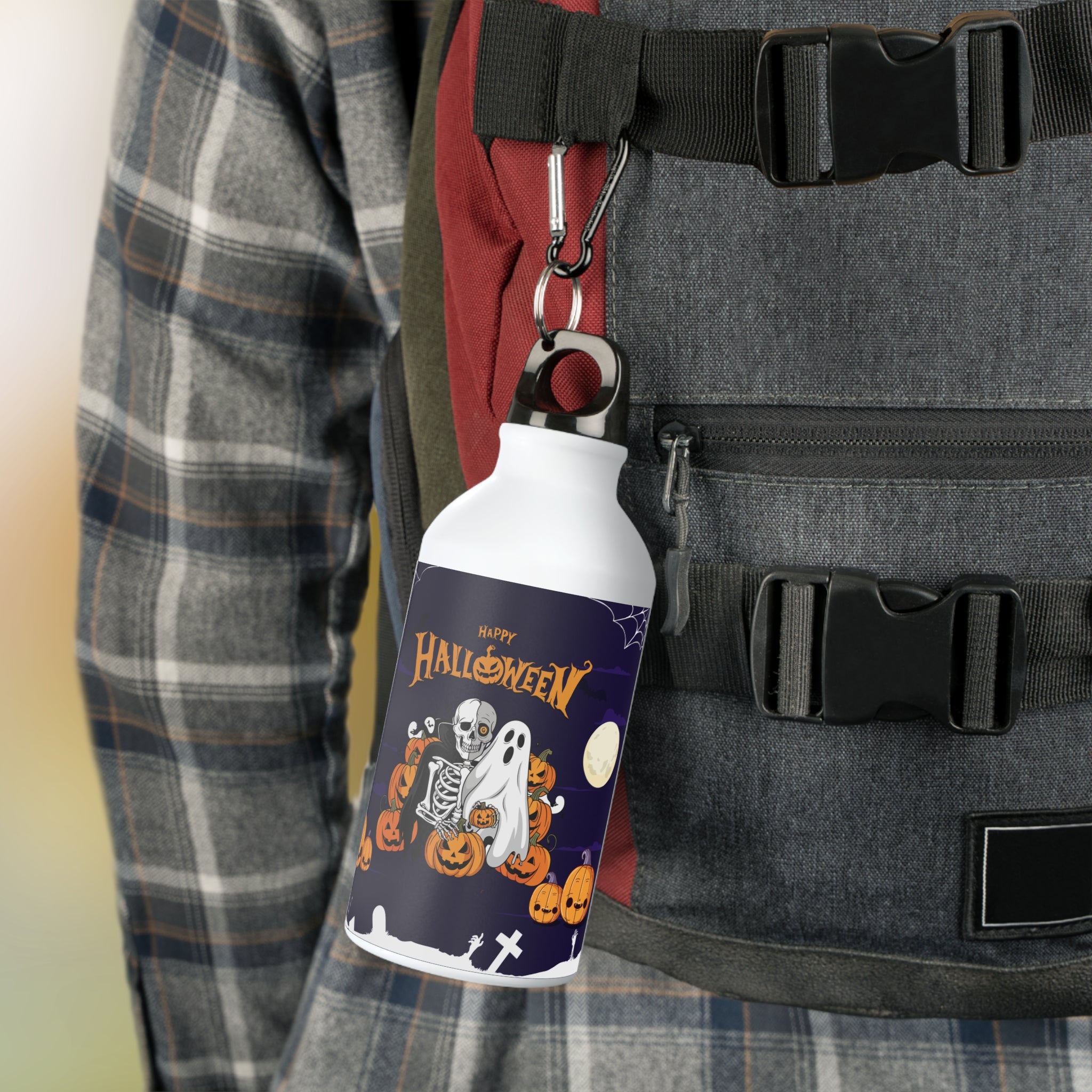 Halloween is Better with Skeleton | Oregon Sport Bottle