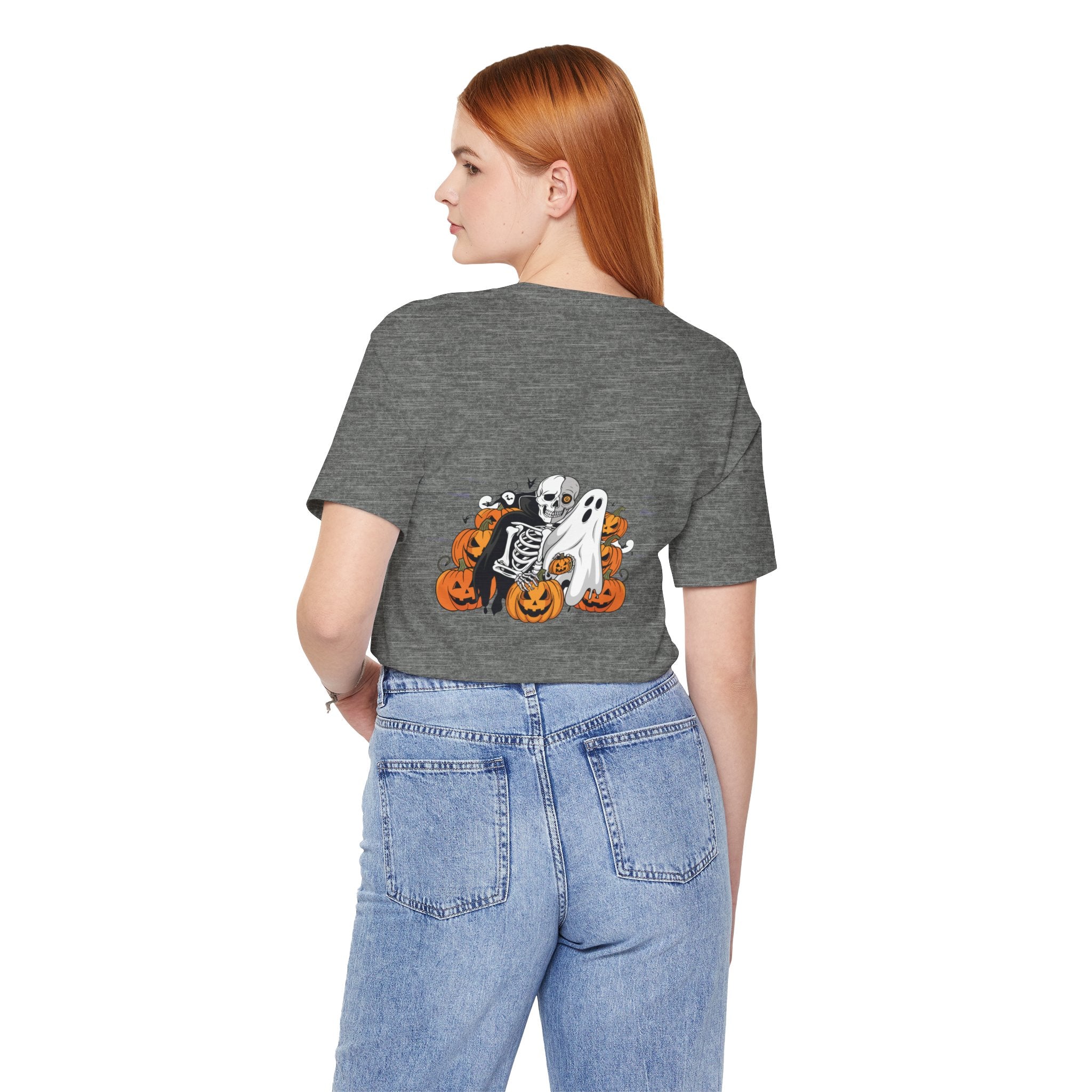 Halloween with Bats | Unisex Jersey Short Sleeve Tee