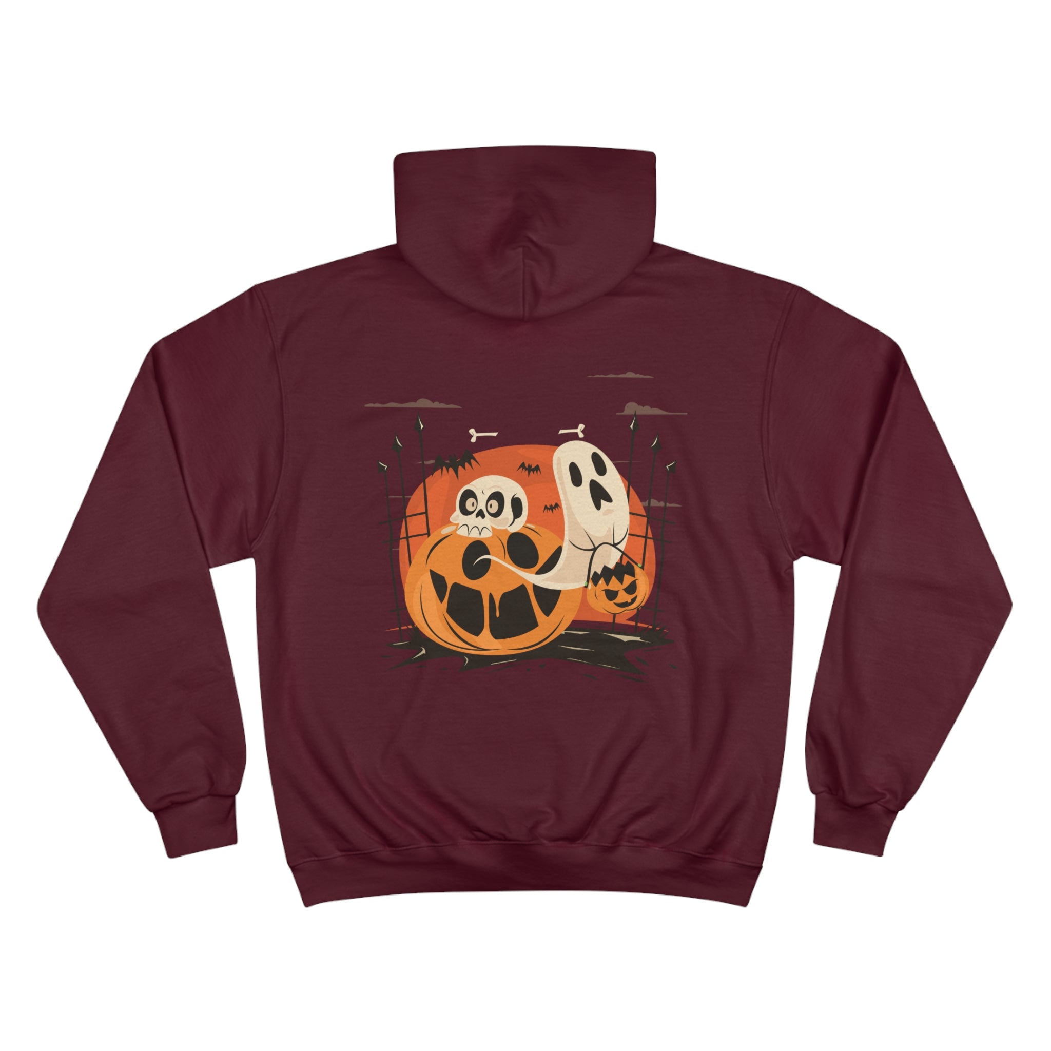 Halloween with Pumpkins | Champion Hoodie