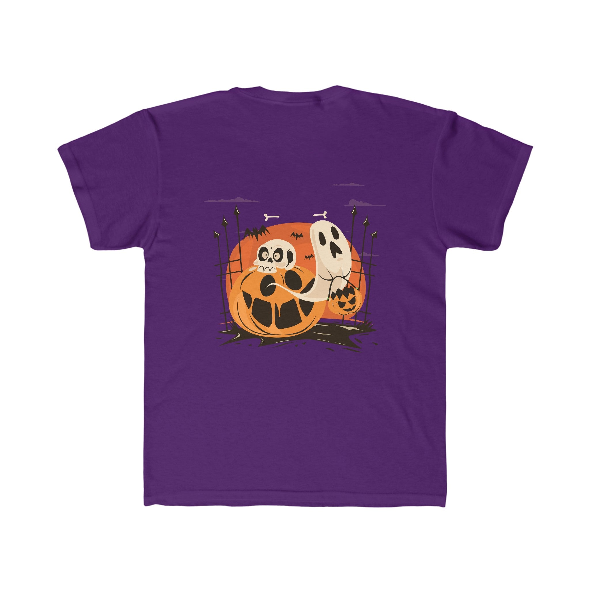 Halloween with Bats | Kids Regular Fit Tee