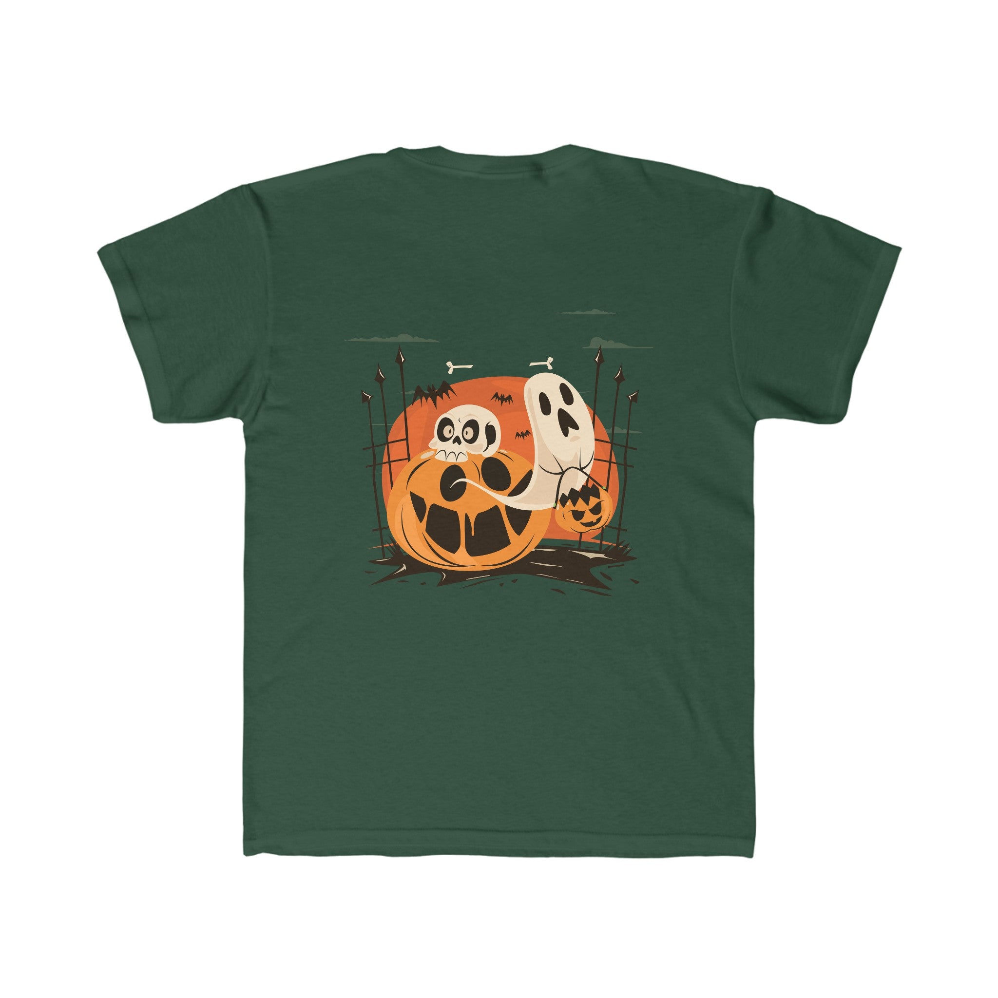 Halloween with Bats | Kids Regular Fit Tee
