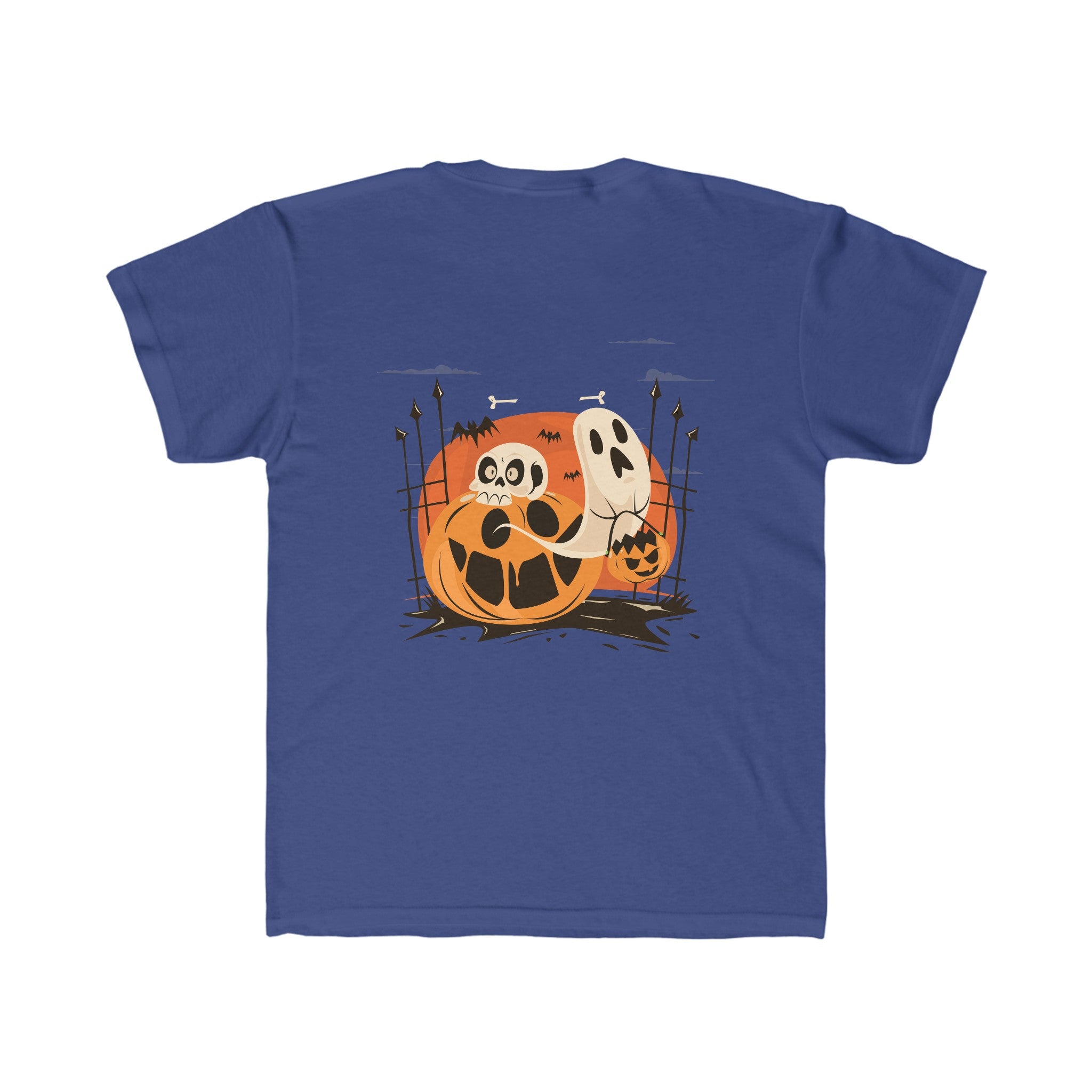 Halloween with Bats | Kids Regular Fit Tee