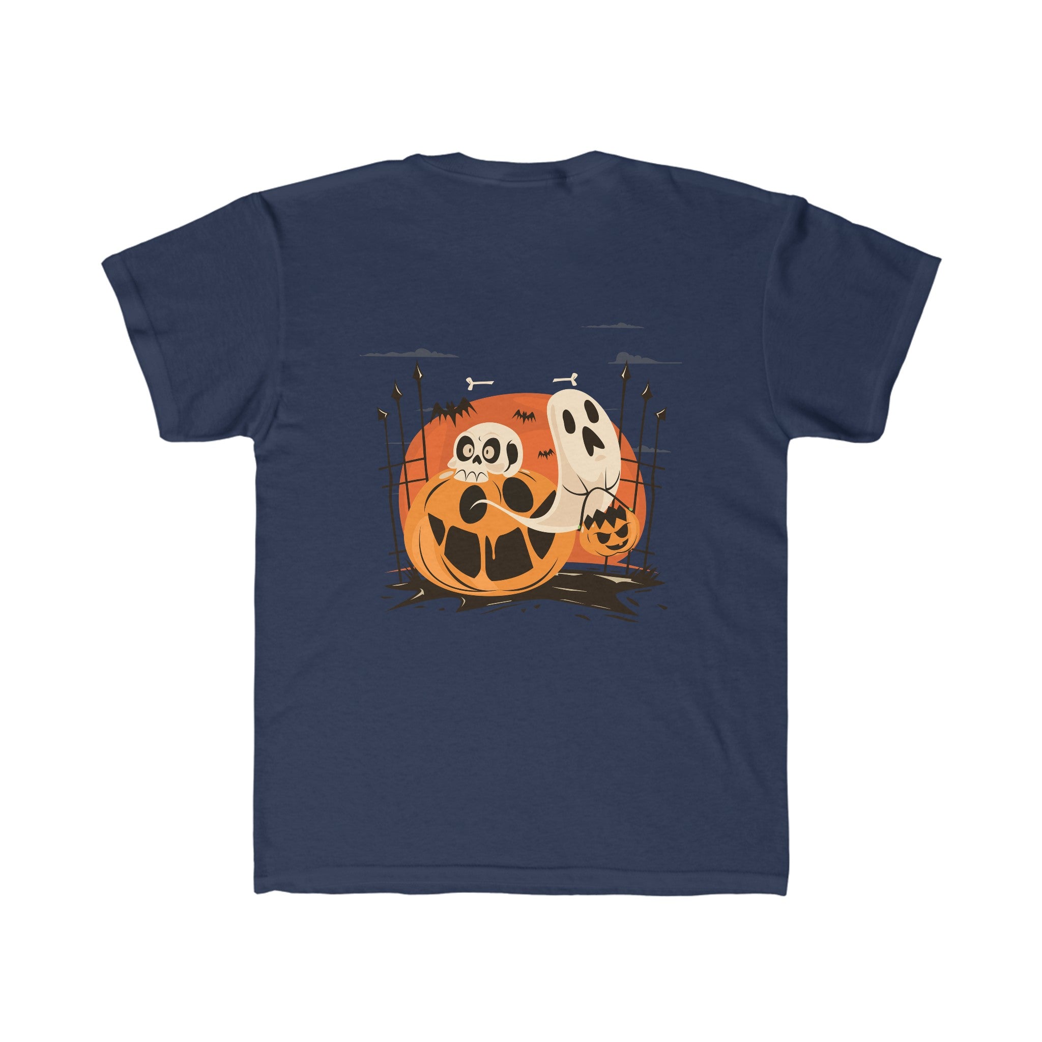 Halloween with Bats | Kids Regular Fit Tee