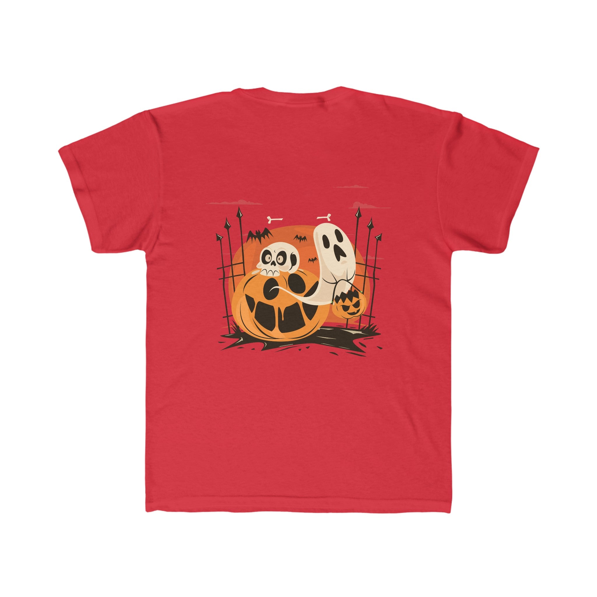 Halloween with Bats | Kids Regular Fit Tee