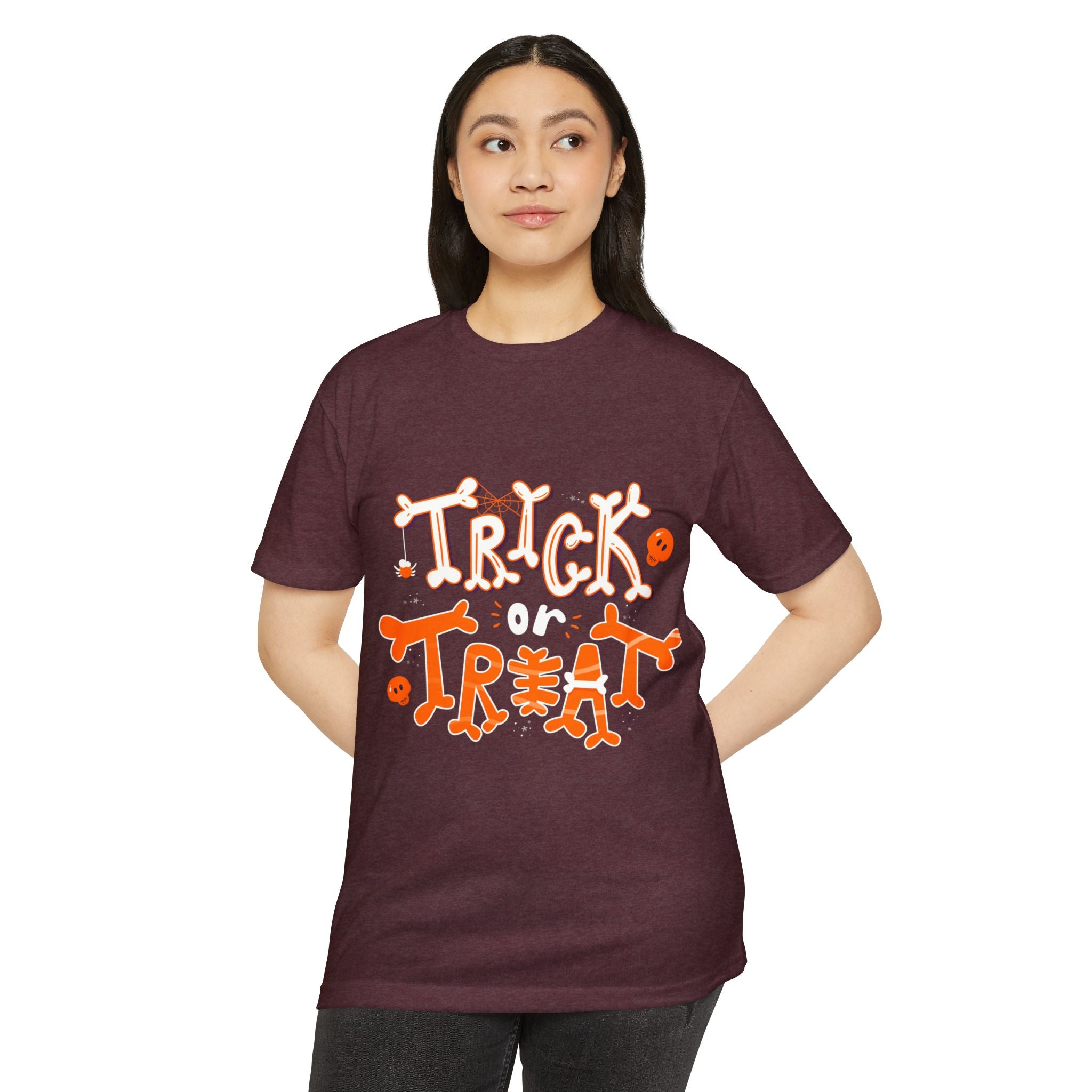 Halloween Trick or Treat | Unisex CVC Jersey T-shirt
