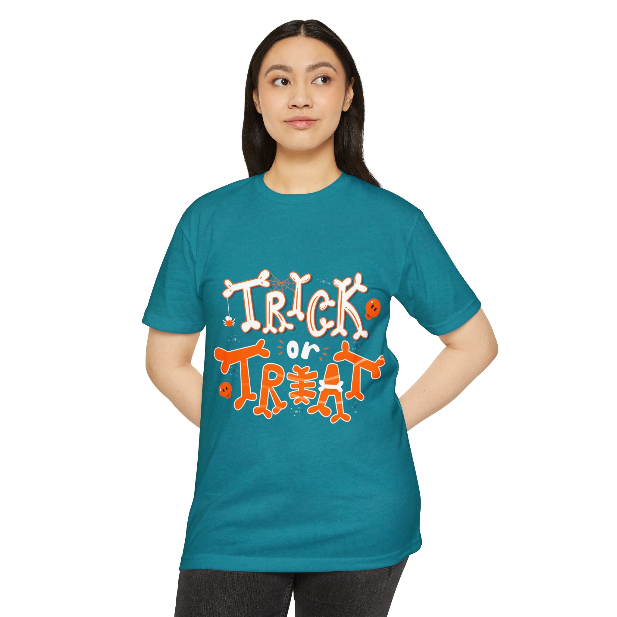 Halloween Trick or Treat | Unisex CVC Jersey T-shirt
