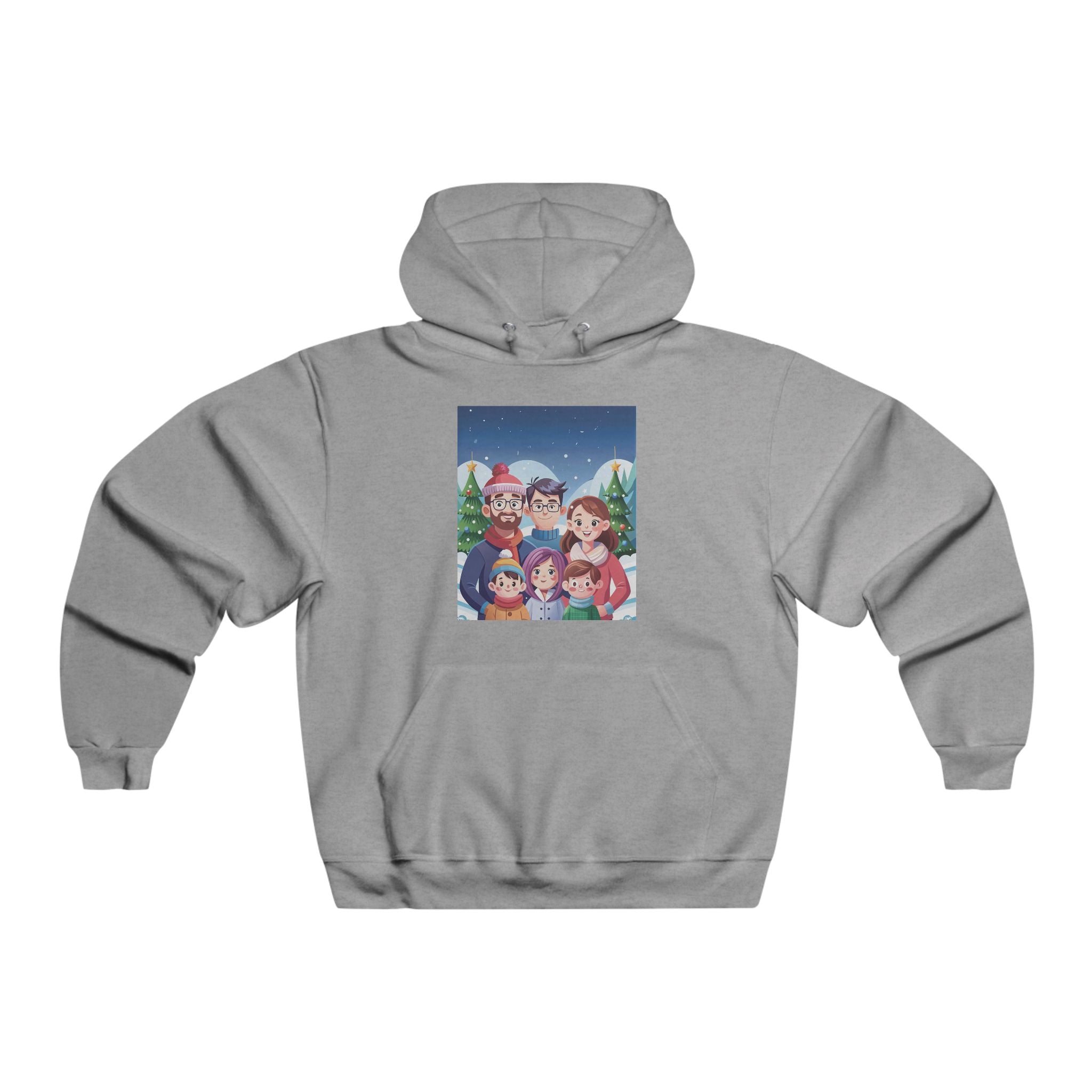Christmas Family | Men's NUBLEND® Hooded Sweatshirt