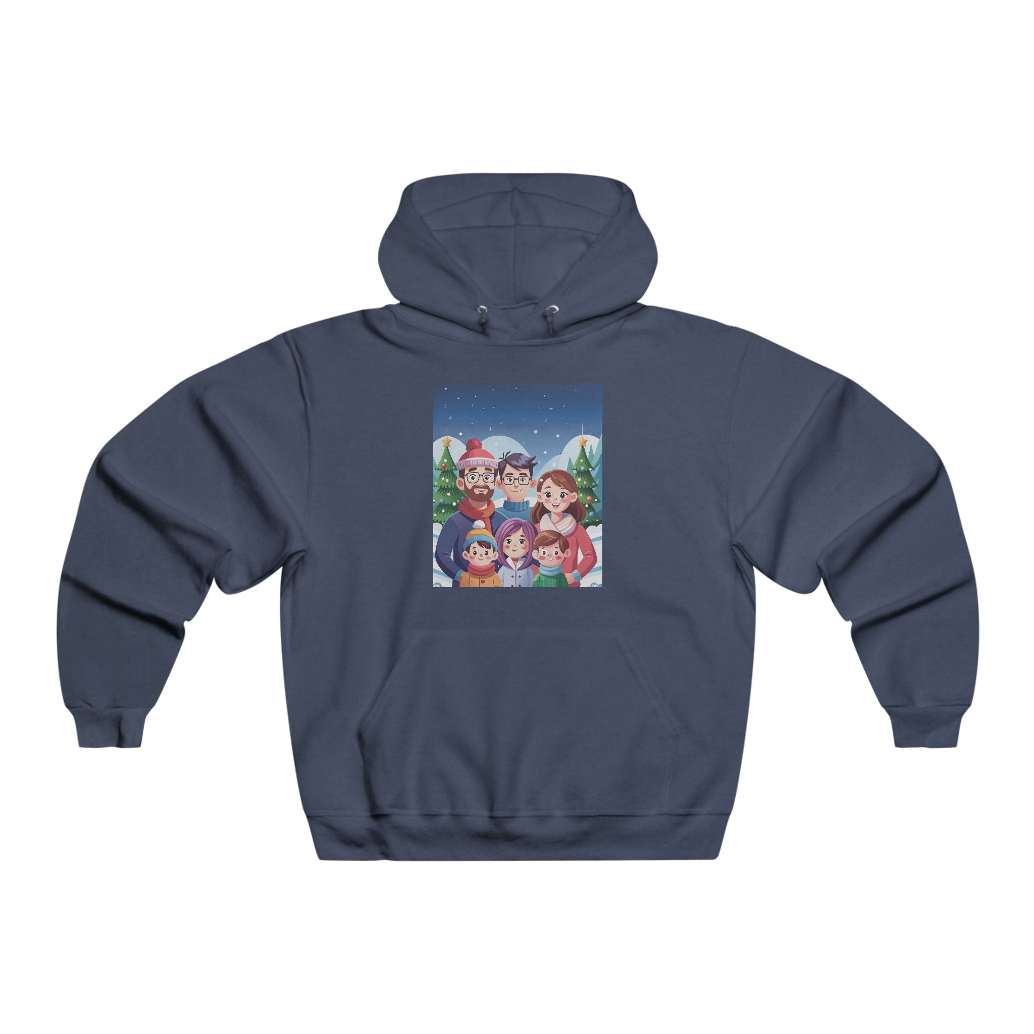 Christmas Family | Men's NUBLEND® Hooded Sweatshirt