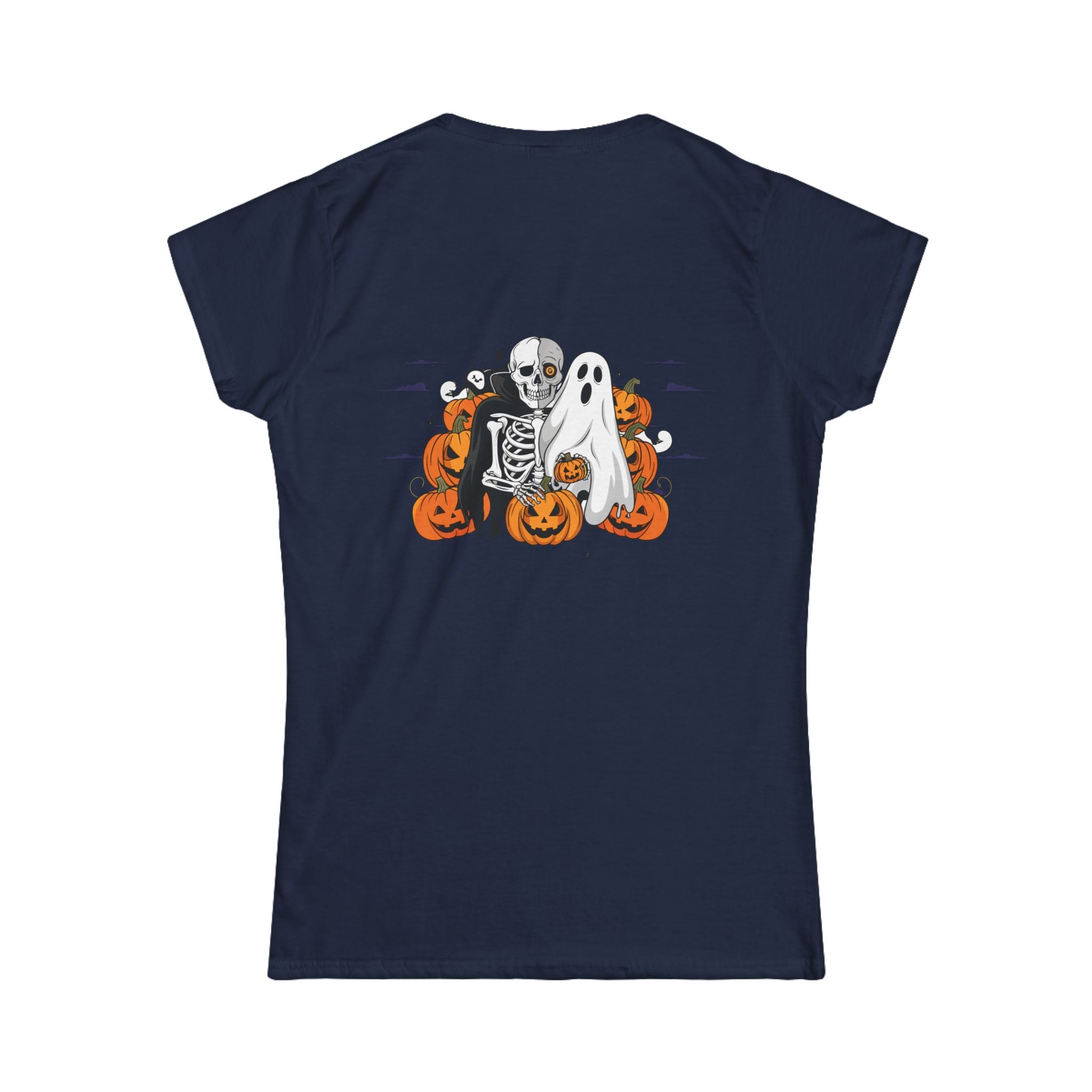 Halloween with Bats | Women's Softstyle Tee