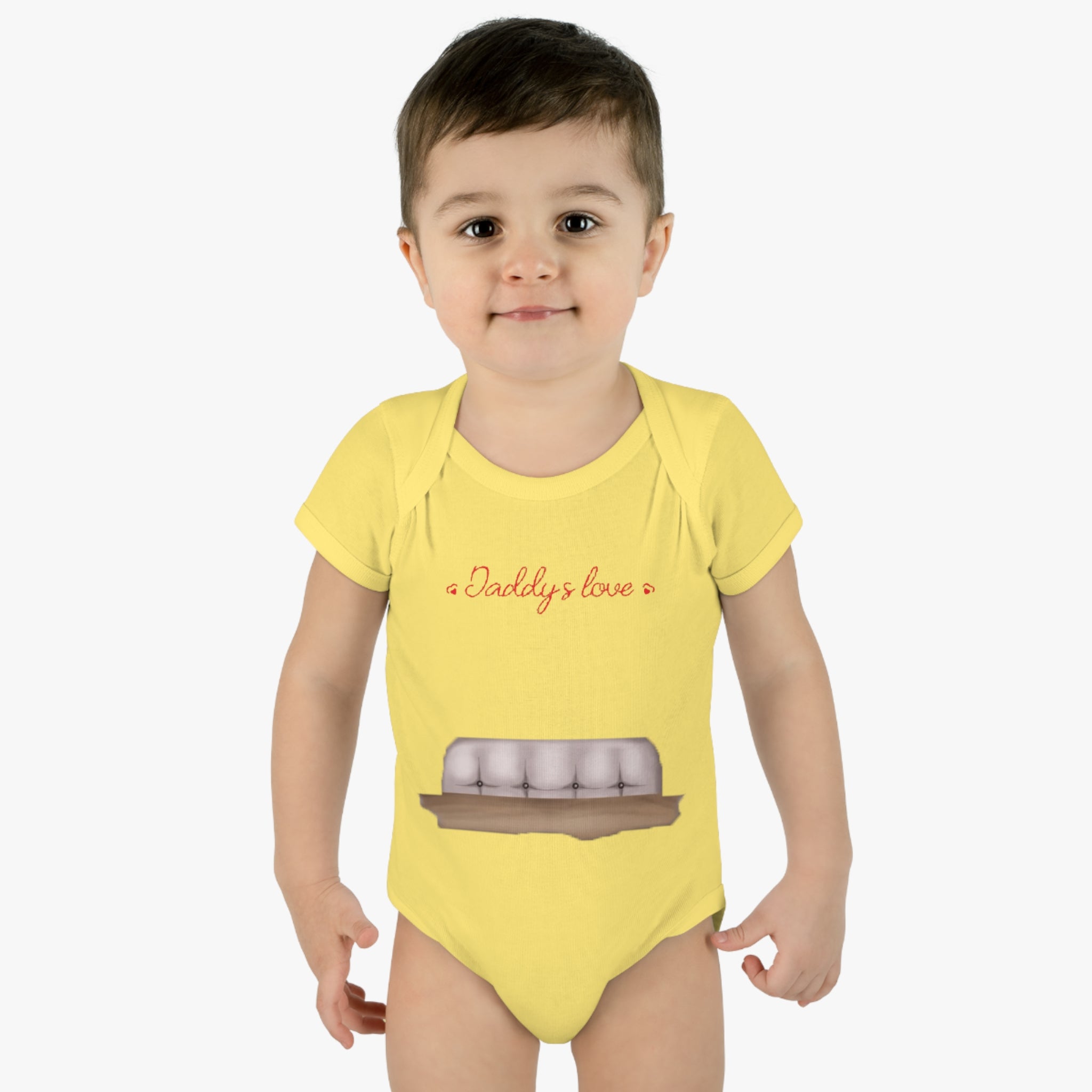 Daddys Love | Infant Baby Rib Bodysuit