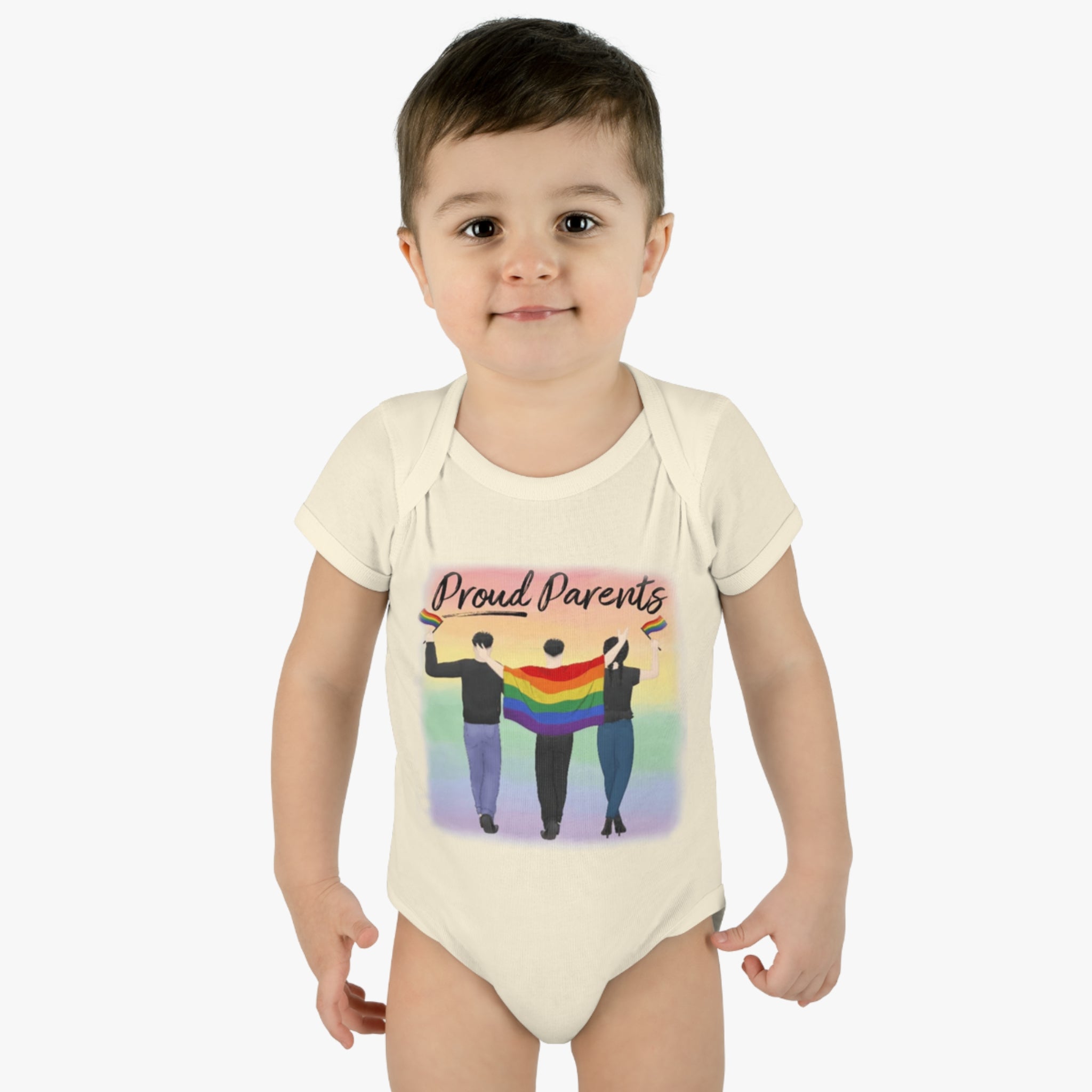 Proud Parents | Infant Baby Rib Bodysuit