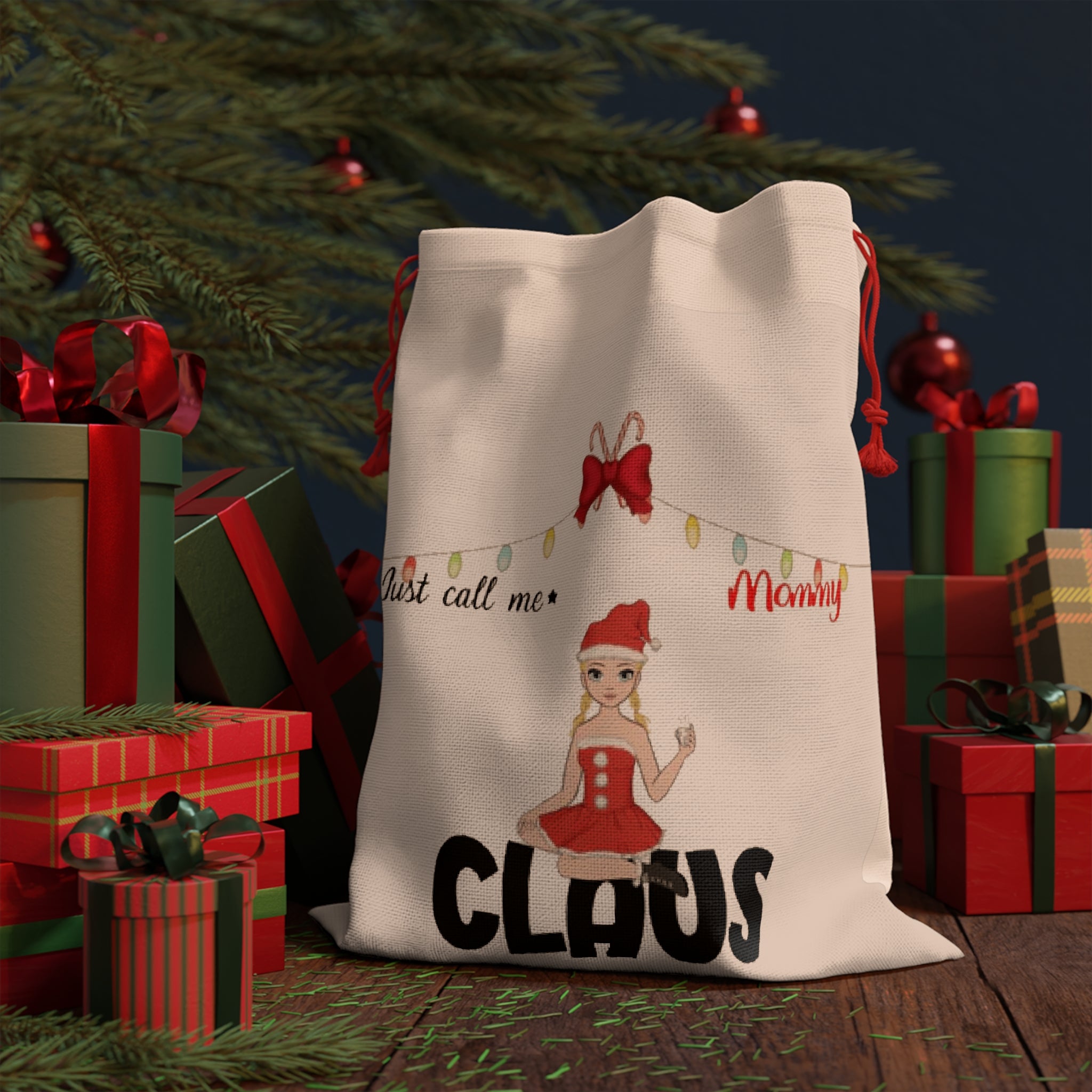 Just call me Mommy Claus | Gift Bag