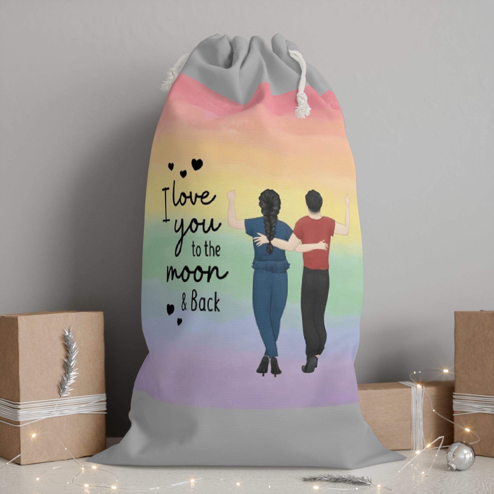 I love you to the moon & back | Sack