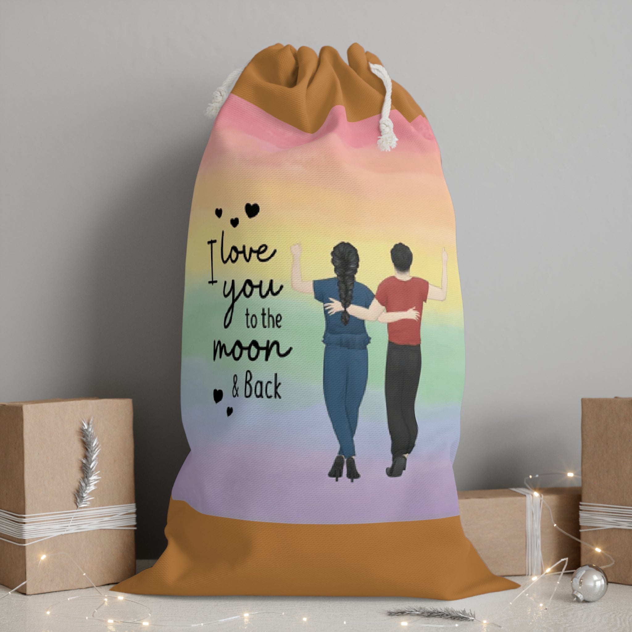 I love you to the moon & back | Sack