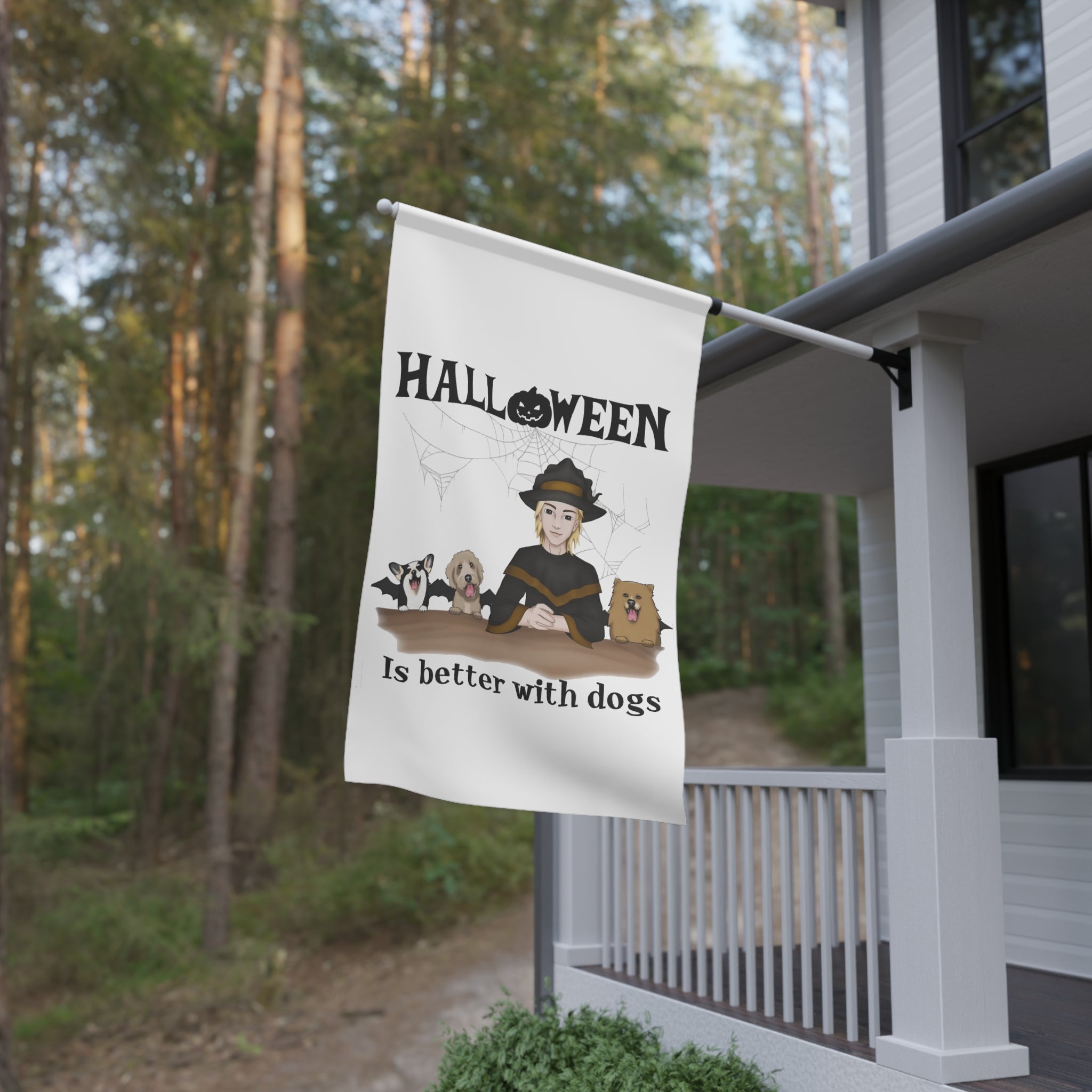 Halloween is Better with Dogs | House Banner
