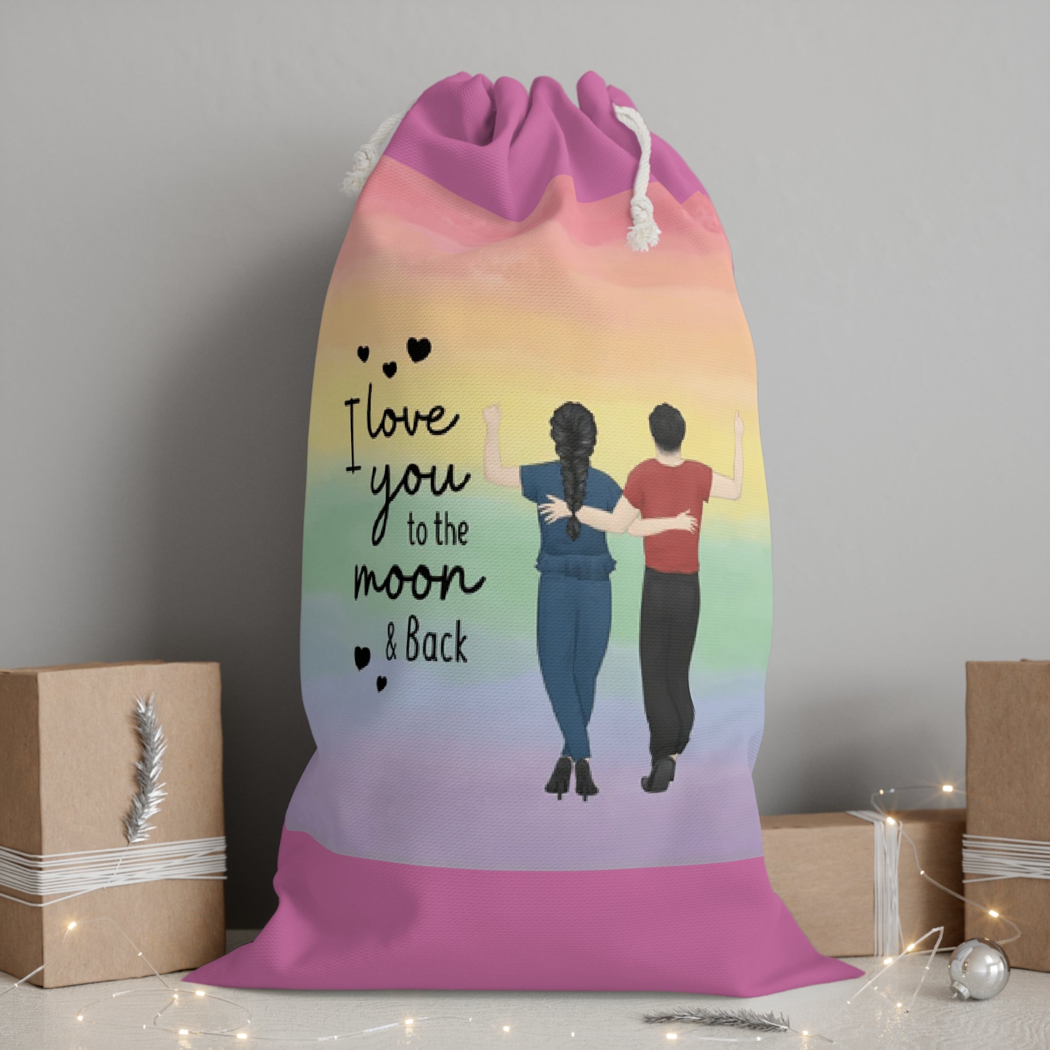 I love you to the moon & back | Sack