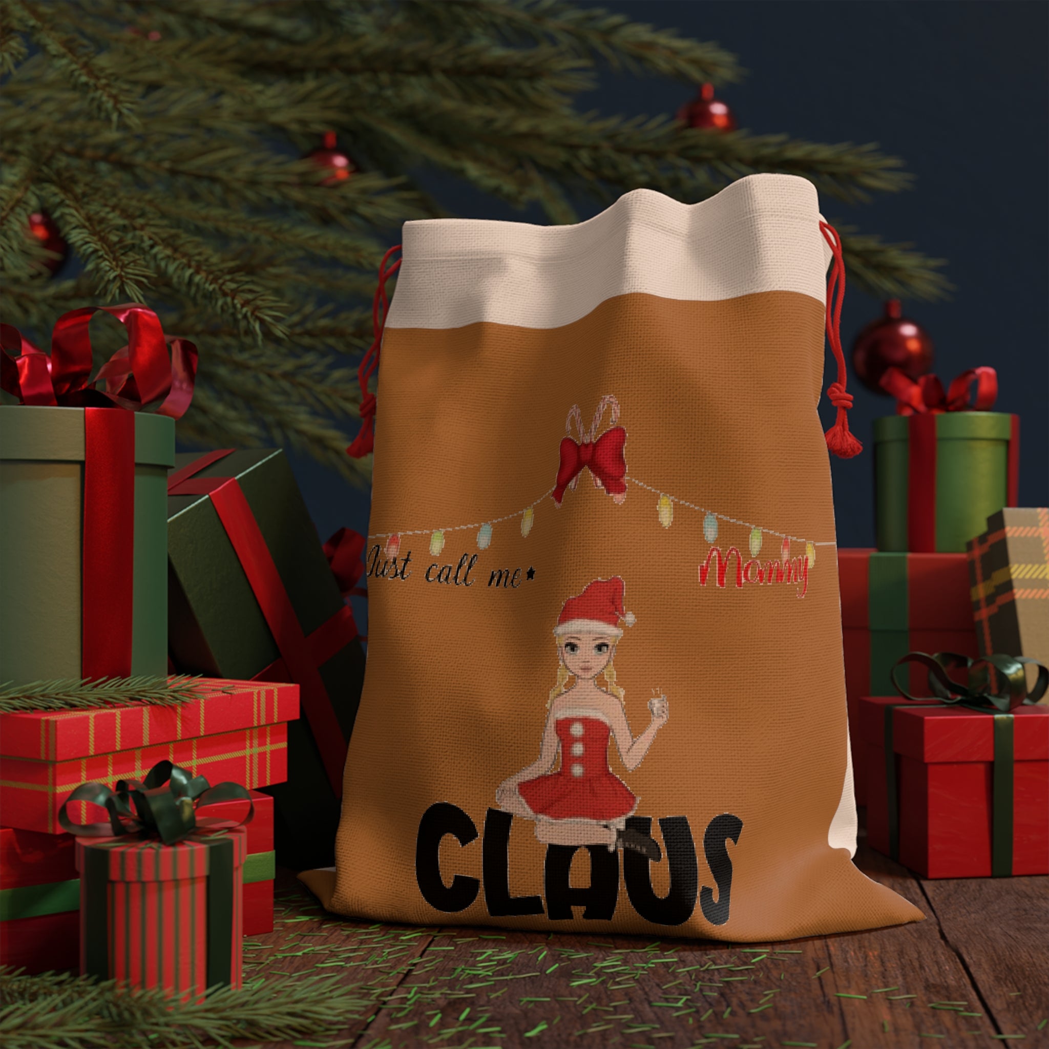 Just call me Mommy Claus | Gift Bag