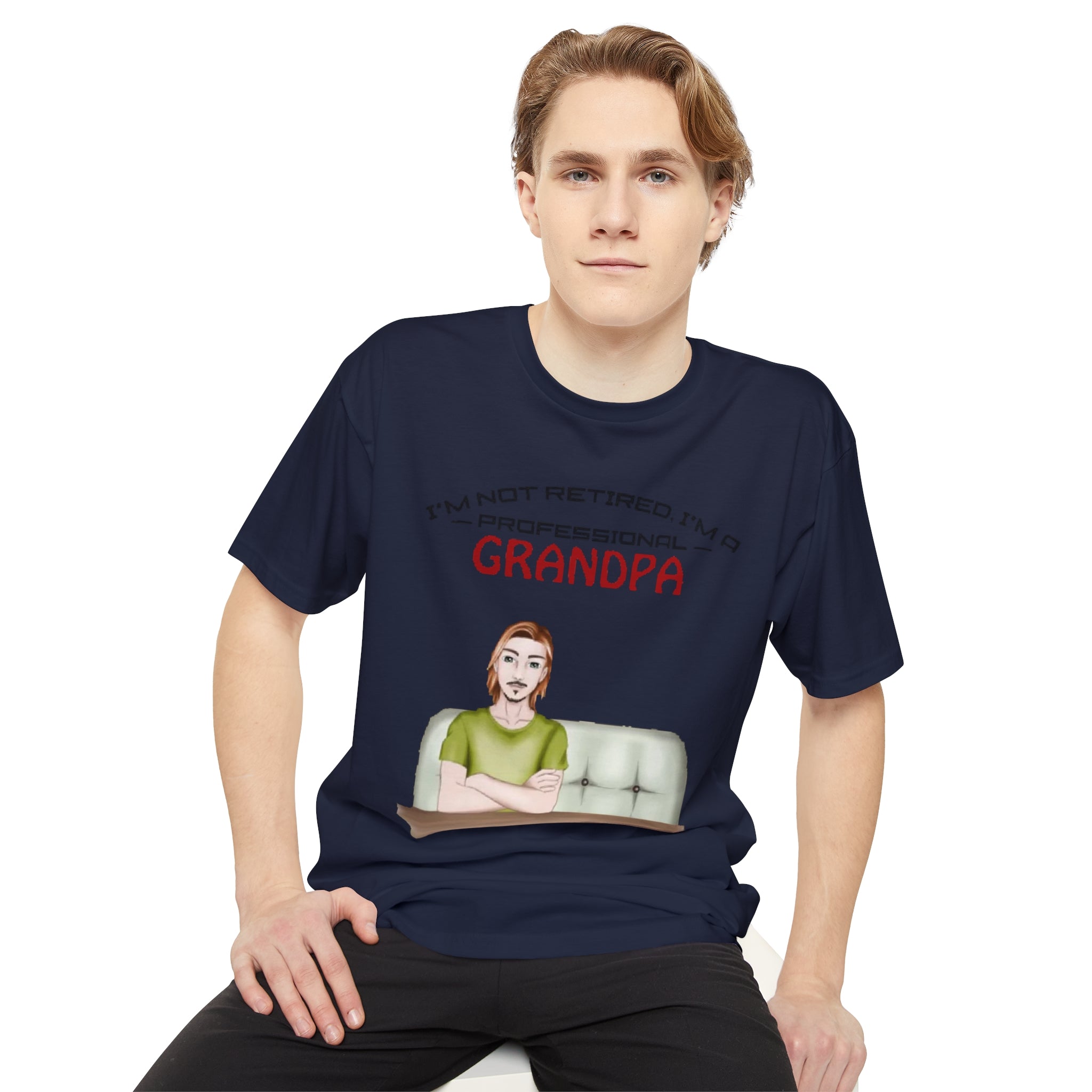 I'm not Retired, i'm a Professional Grandpa | Unisex Long Body Urban Tee